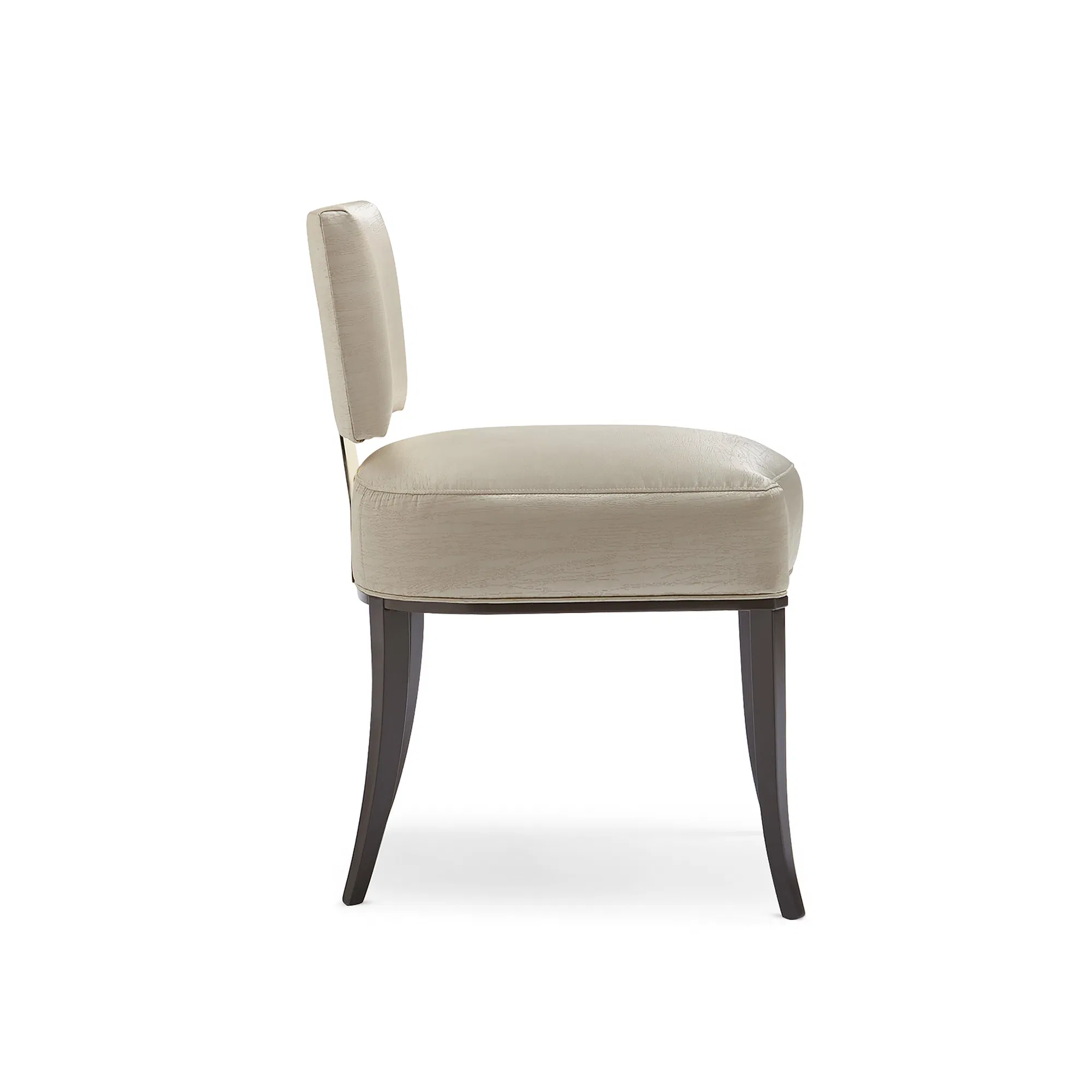 Reserved Seating Klismos Chair with Whisper of Gold