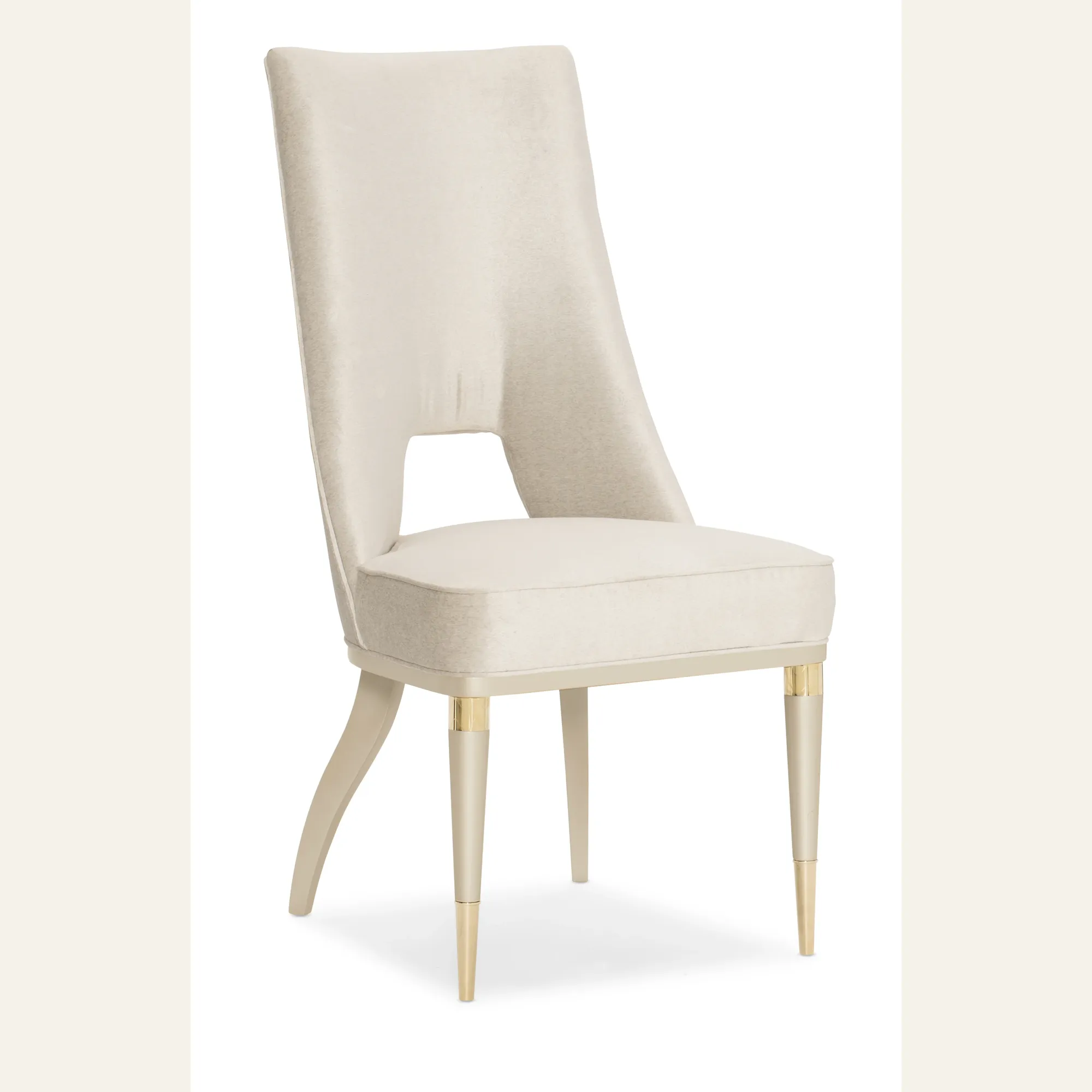 Guest of Honor Sculptural Upholstered Dining Chair