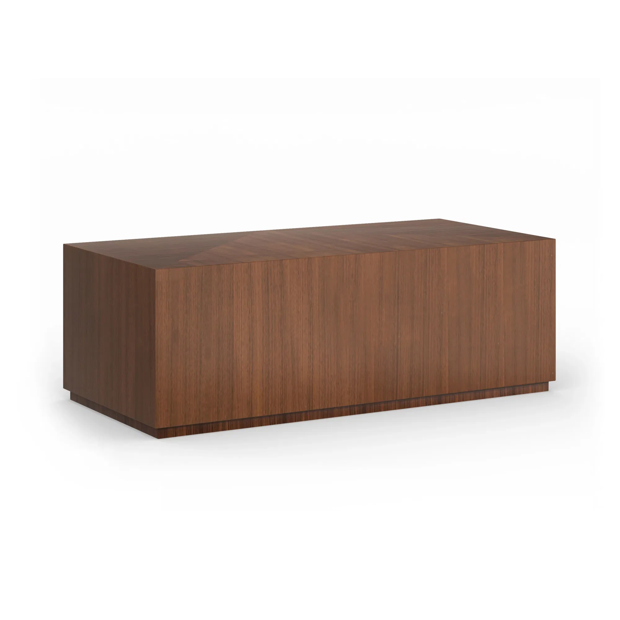 Bello Book-Matched Walnut Cocktail Table