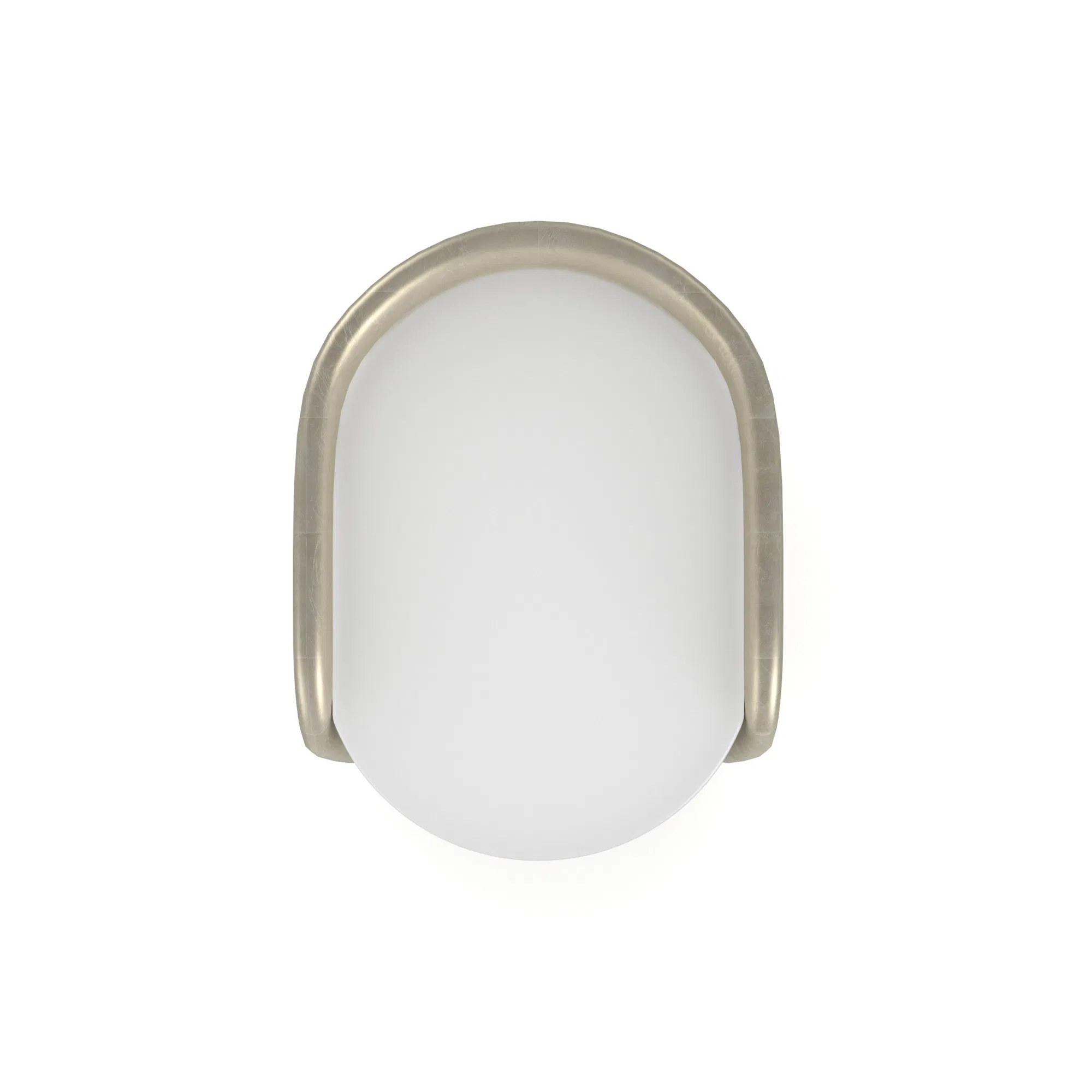 Bauble Sculptural Side Table with Frosted Gold Flecked Glass