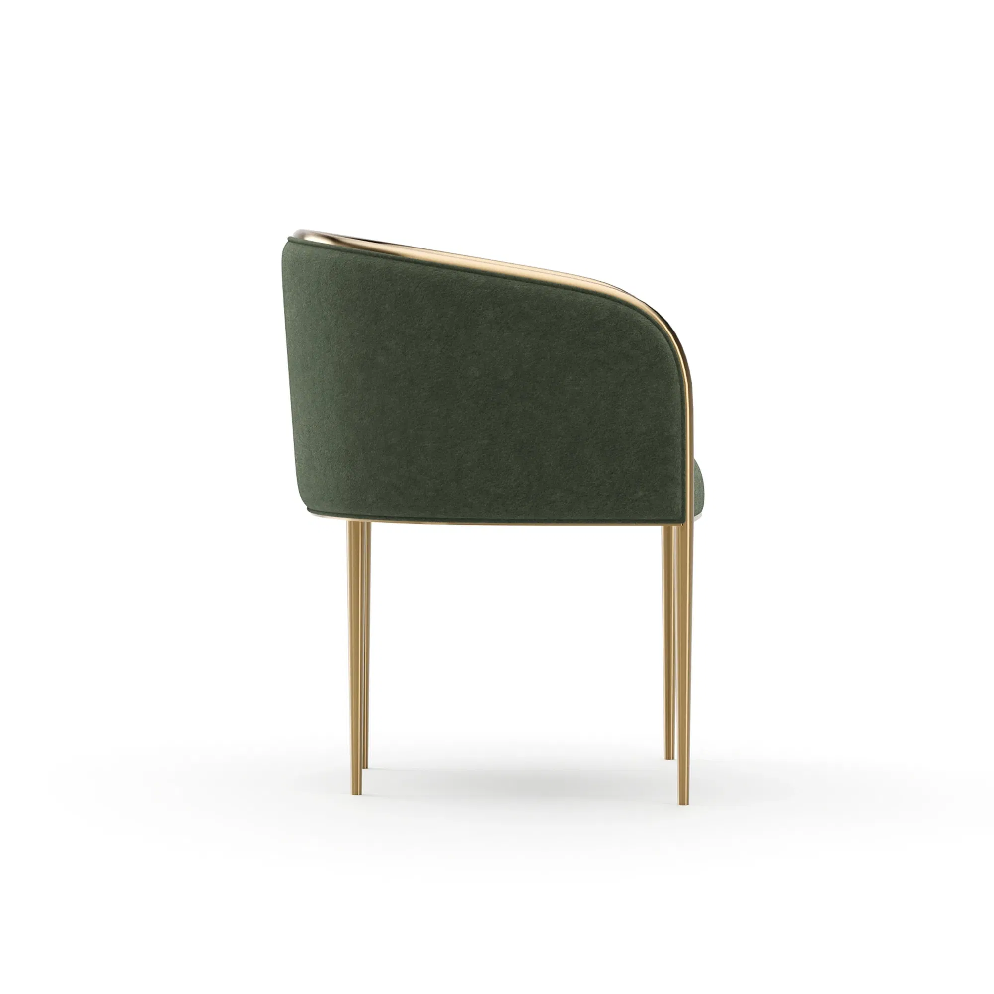 Tension Eucalyptus Mohair Dining Chair
