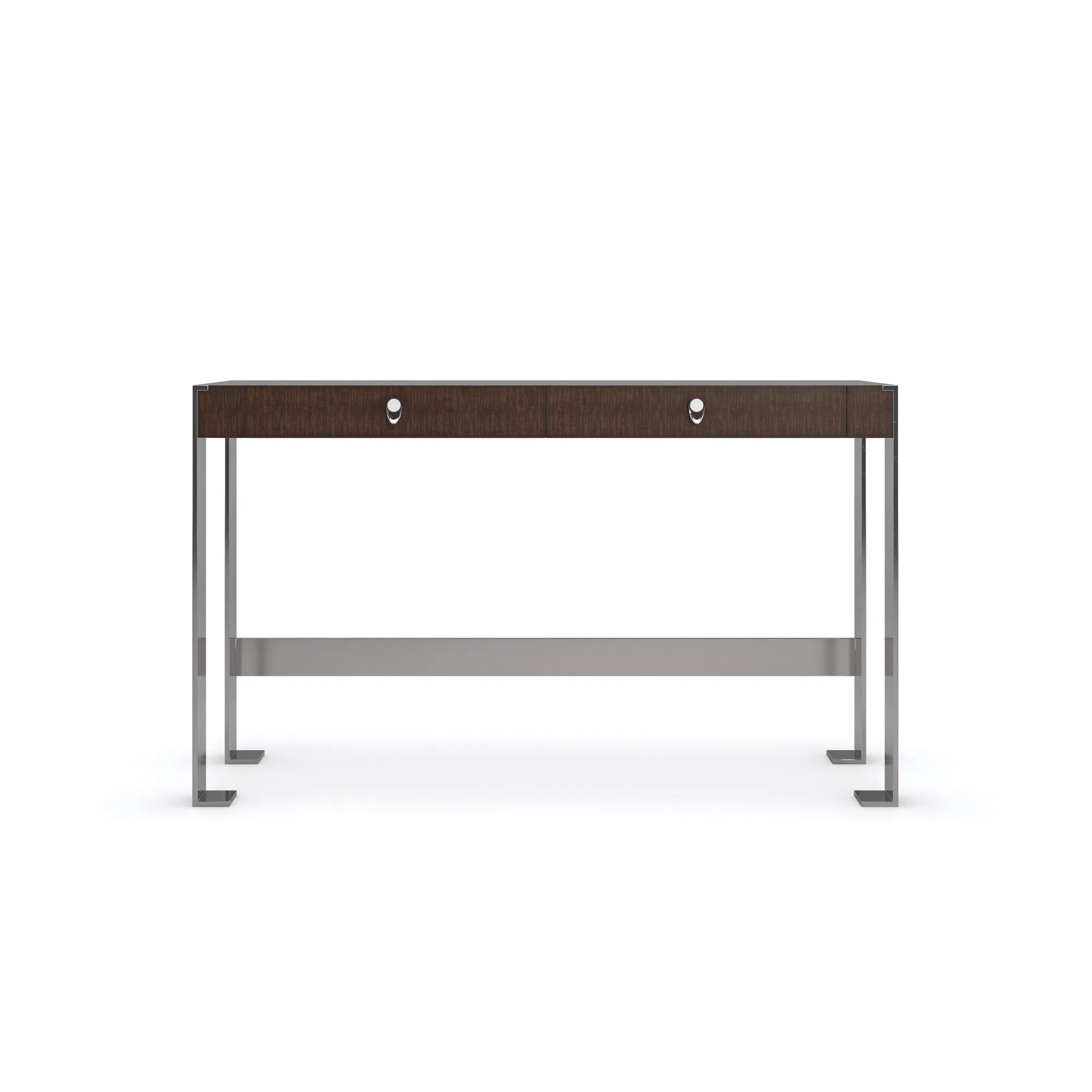Open For Business Figured Sycamore Console Desk