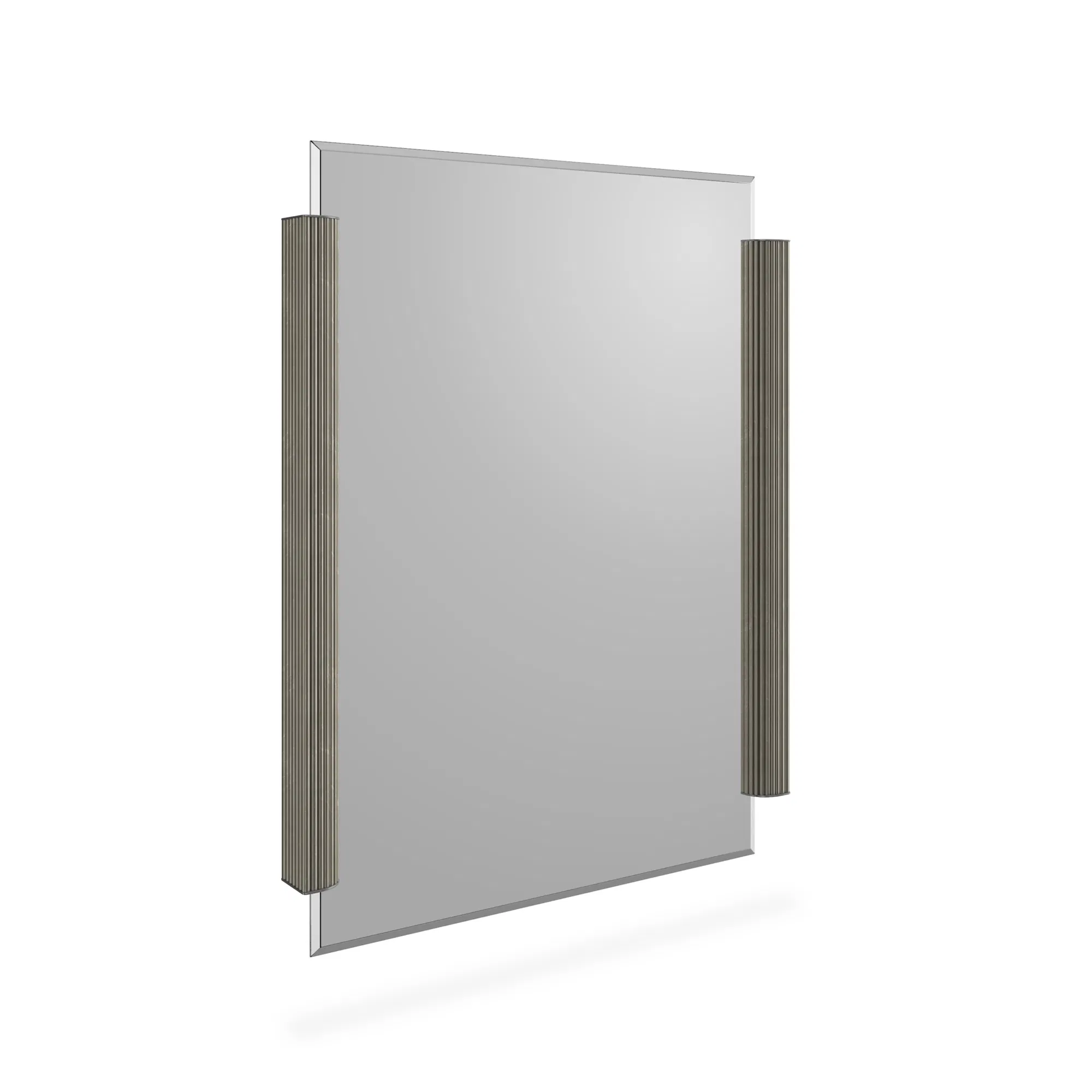 Love To Look Fluted Beveled Mirror with Oracle Gold Leaf