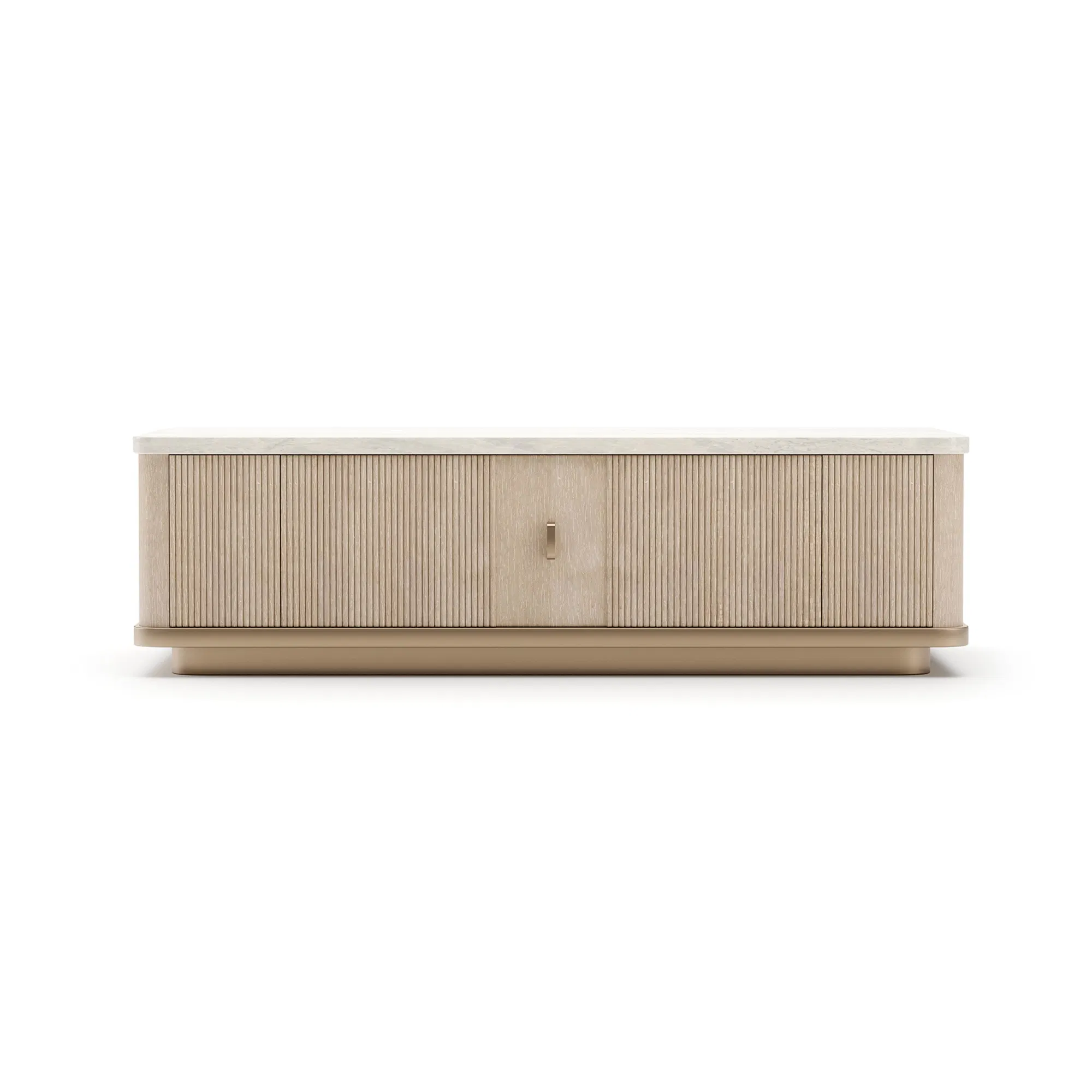 Rhythm Travertine Rectangle Cocktail Table