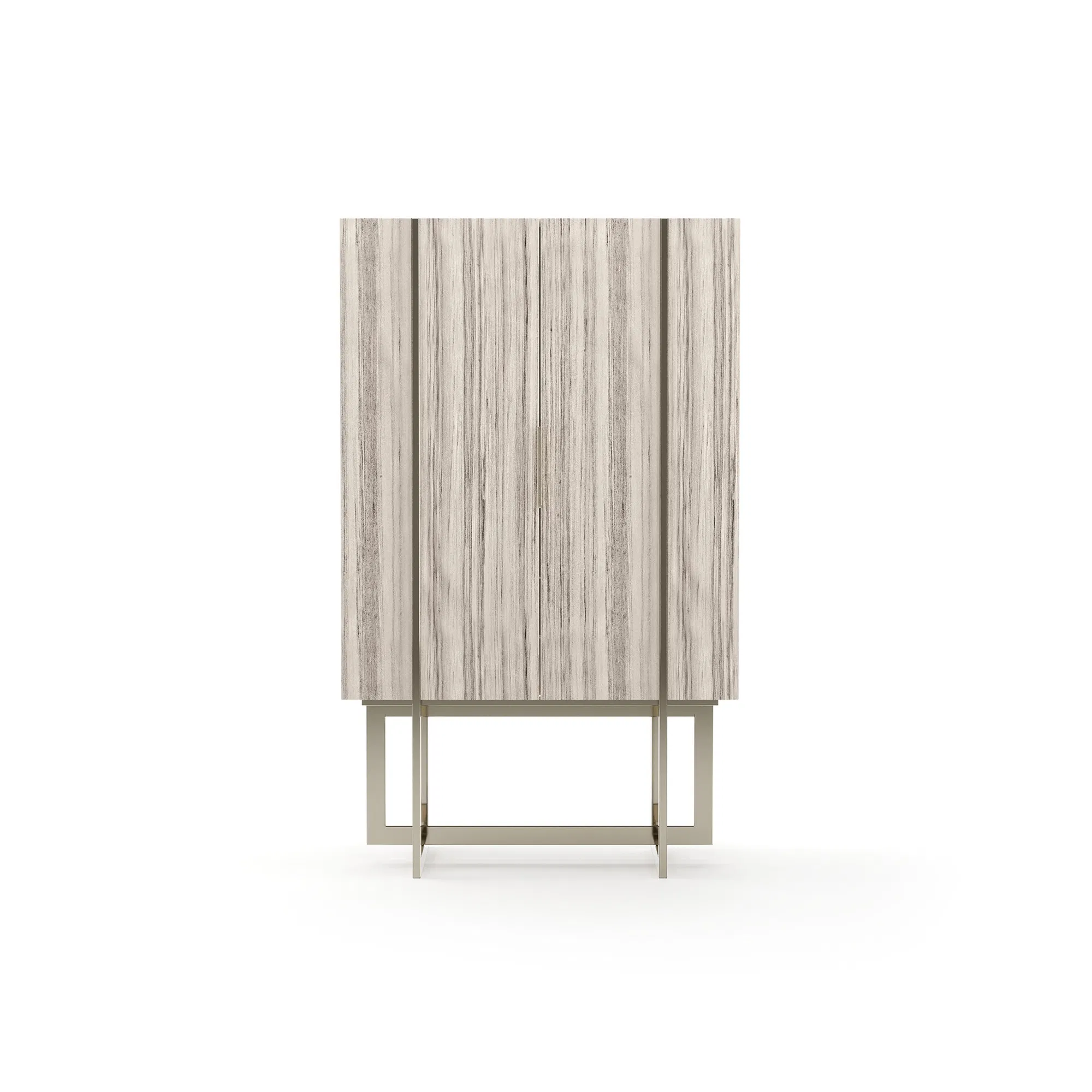 Wish You Were Here Sandstone Bar Cabinet with Integrated Light
