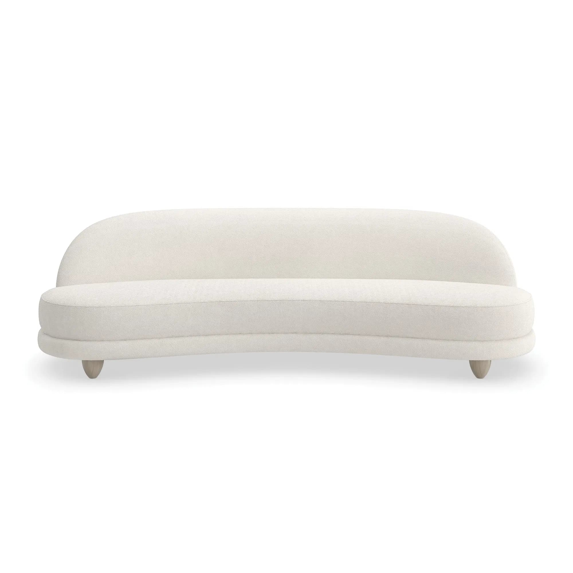 Tulum Serpentine Boucle Sofa