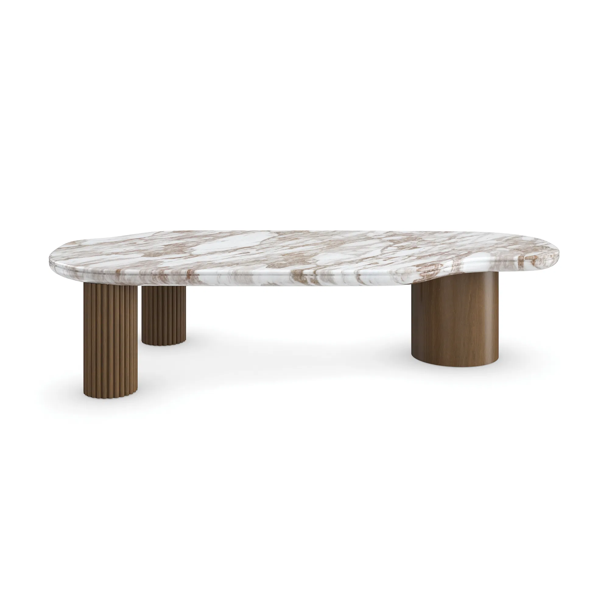 Seychelles Calacatta Oro Sculptural Cocktail Table