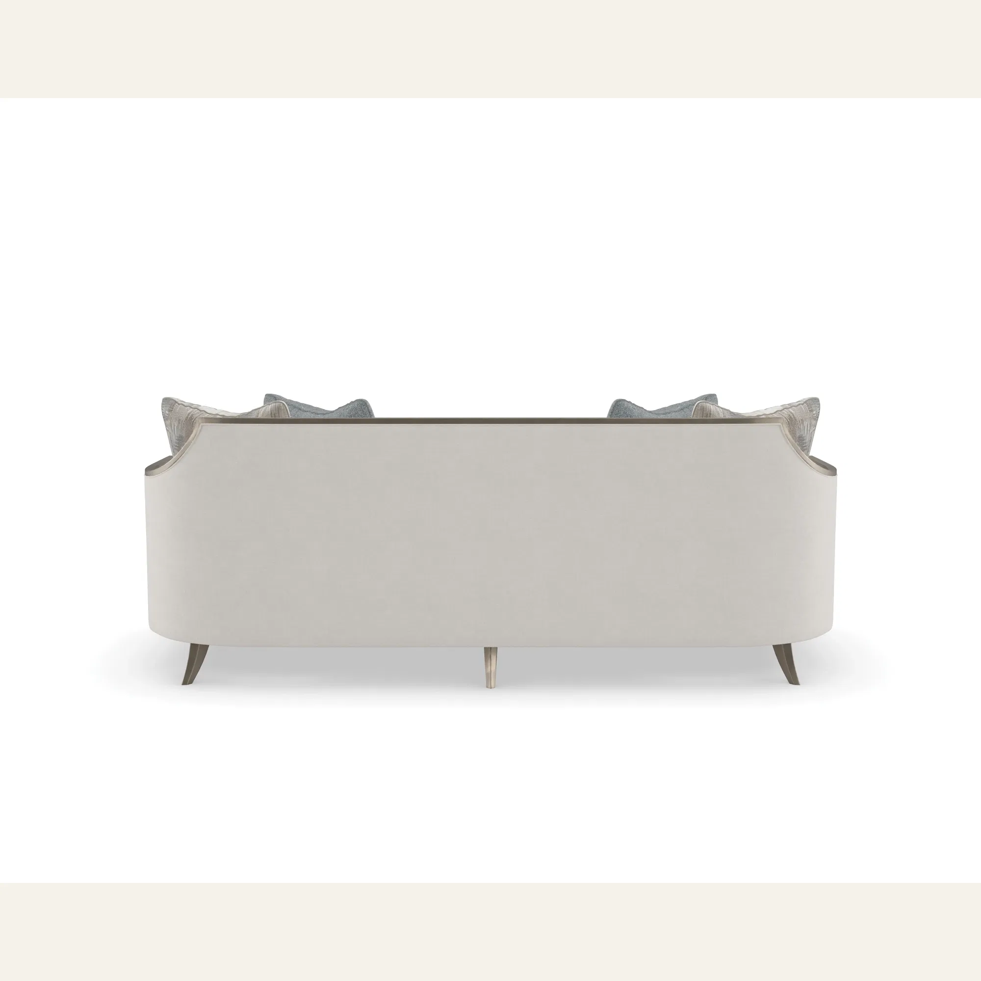 X Factor Charcoal Leaf Sculptural Sofa