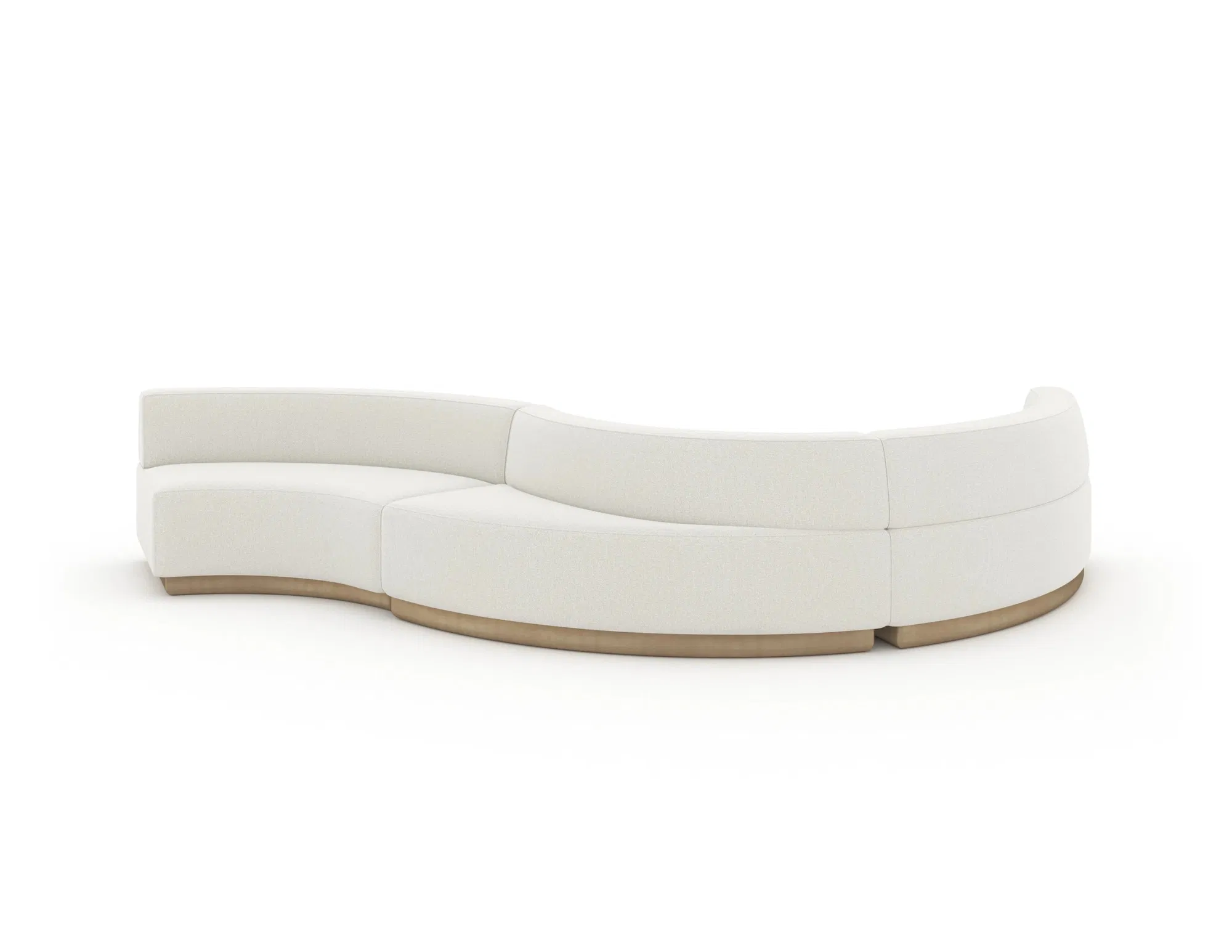 Bello Armless Loveseat in Spruce Green Vintage Velvet
