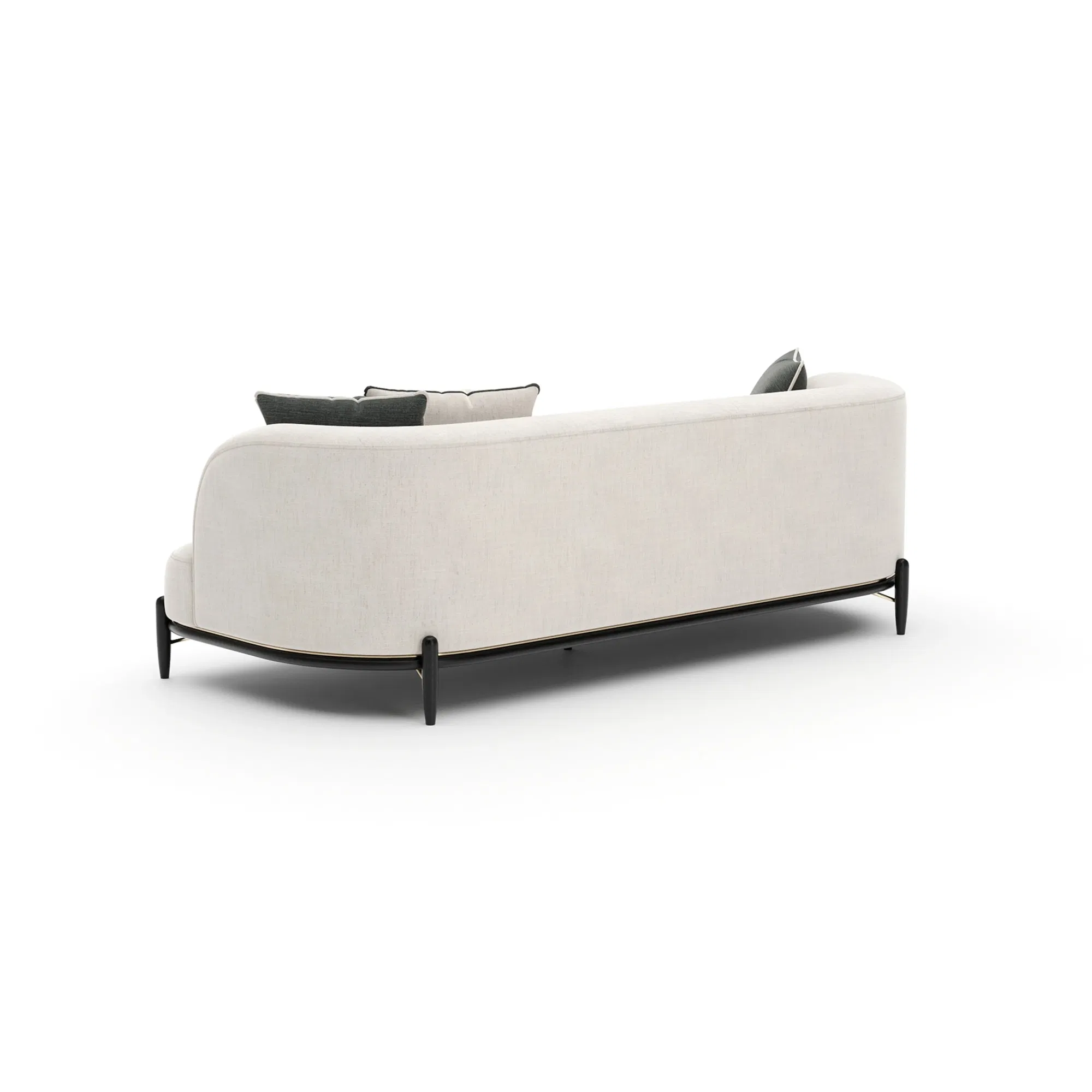 Madera Sumptuous Oatmeal Linen Sofa