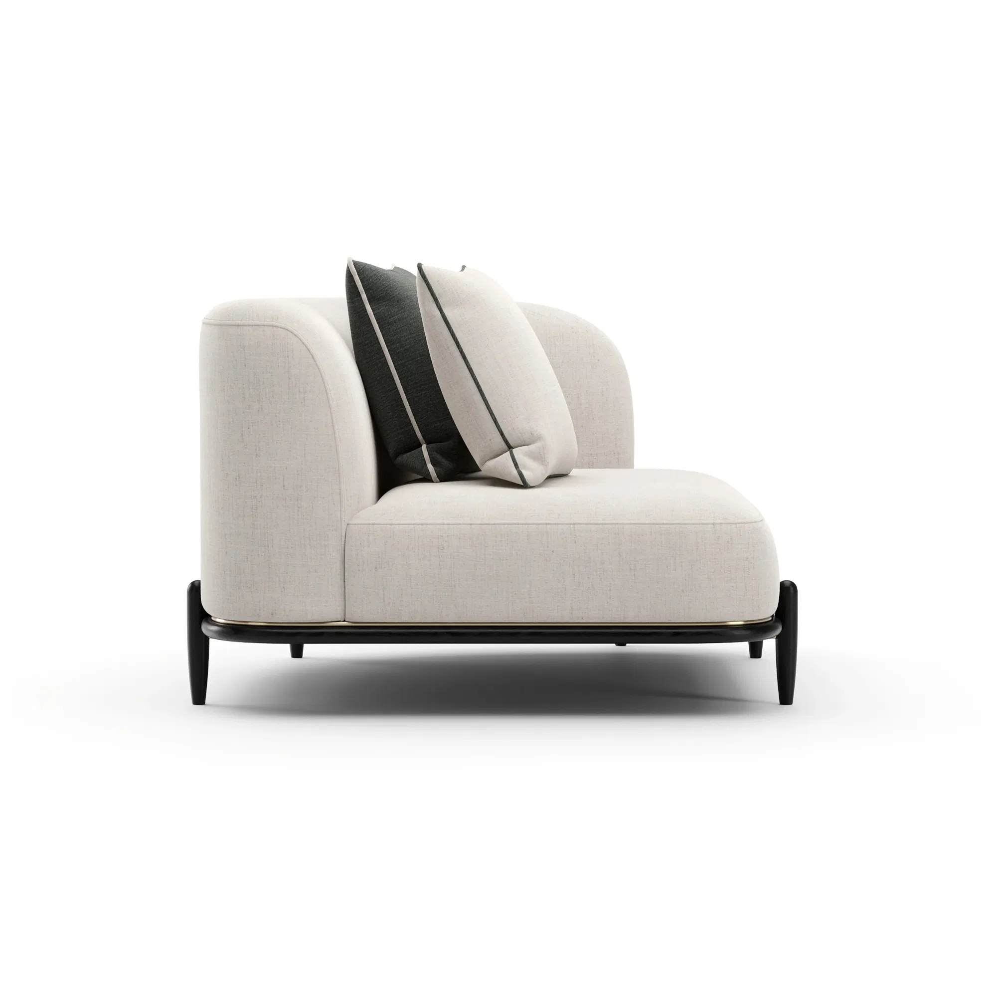 Madera Oatmeal Sectional RAF Loveseat
