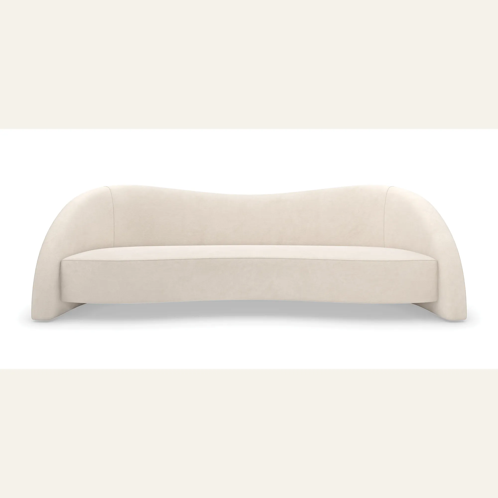 Movement Ivory Sculptural Sofa