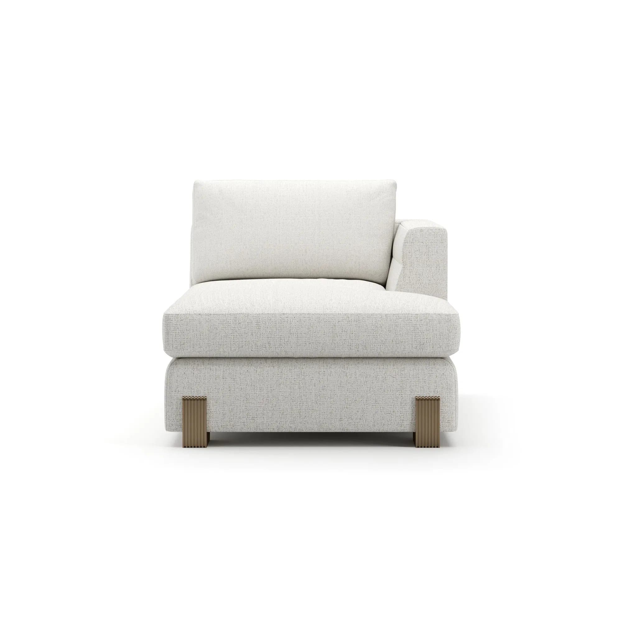 Counter Balance Right Arm Birch Chaise