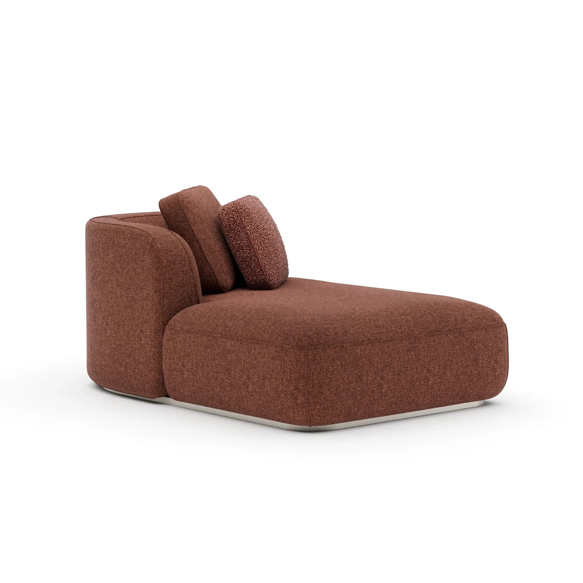 Sasso Saffron Sculptural Chaise Lounge