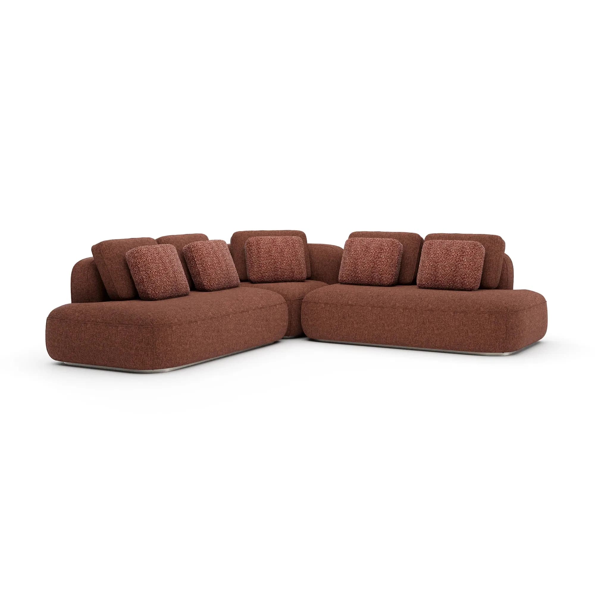 Sasso Sculptural Saffron Sectional
