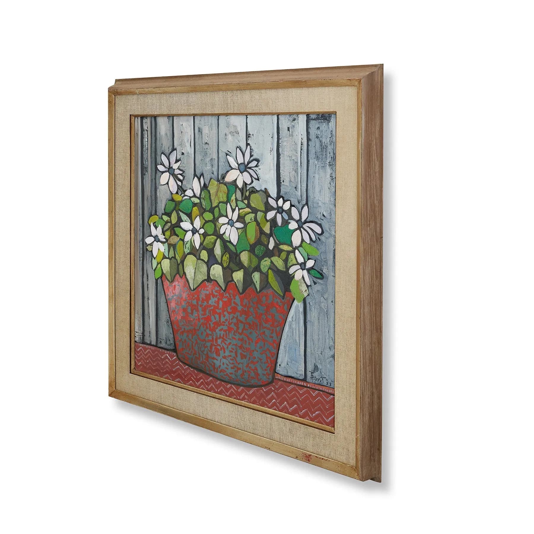 Cyclamen Original Painting by John Funt