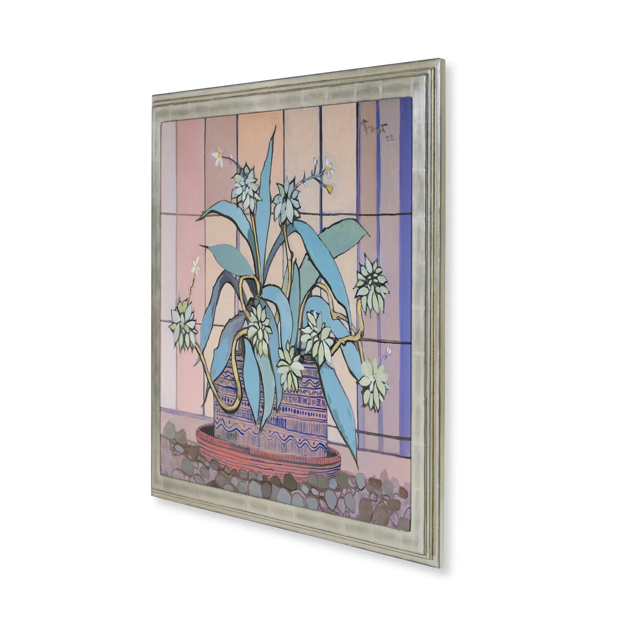 In the Winter Greenhouse Original Painting by John Funt