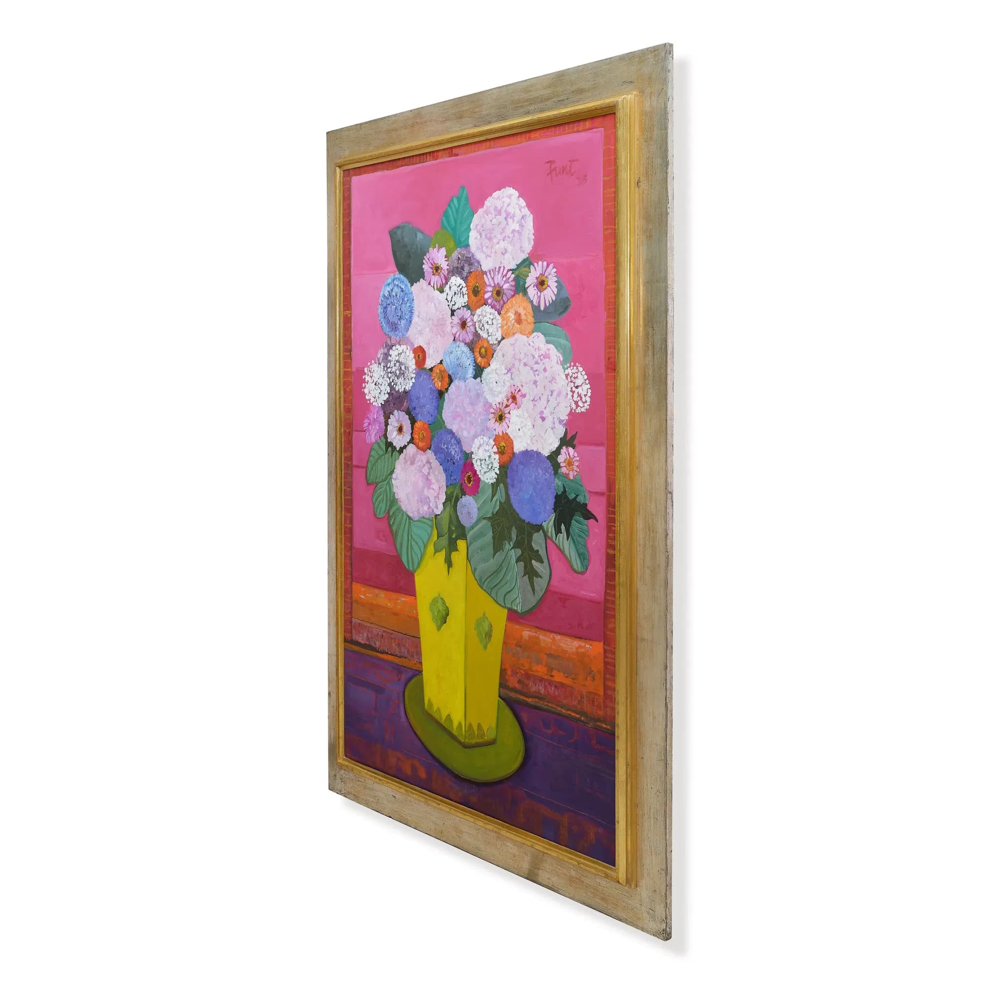 September Original Floral Oil Painting by John Funt