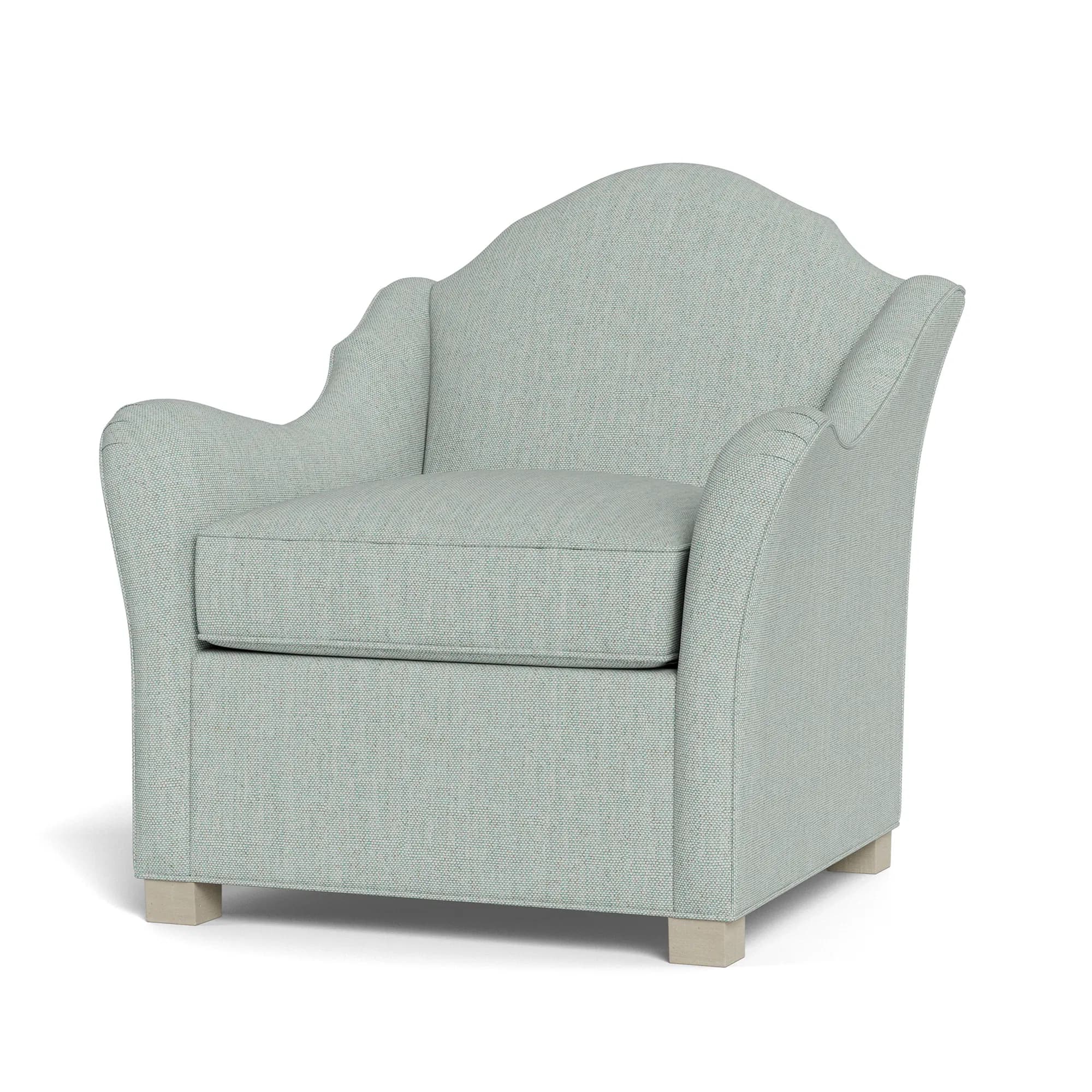Pierre Handcrafted Performance Linen Chair