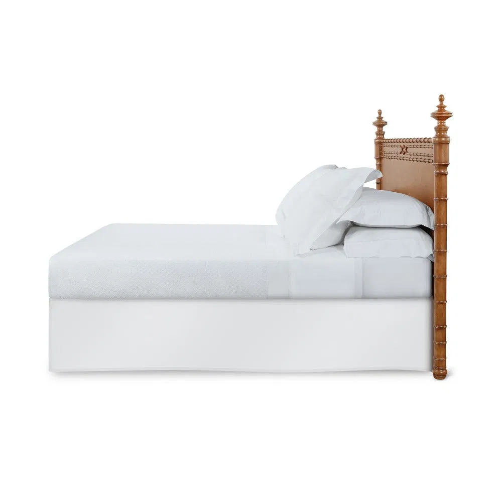 Birdseye Maple Faux Bamboo Headboard