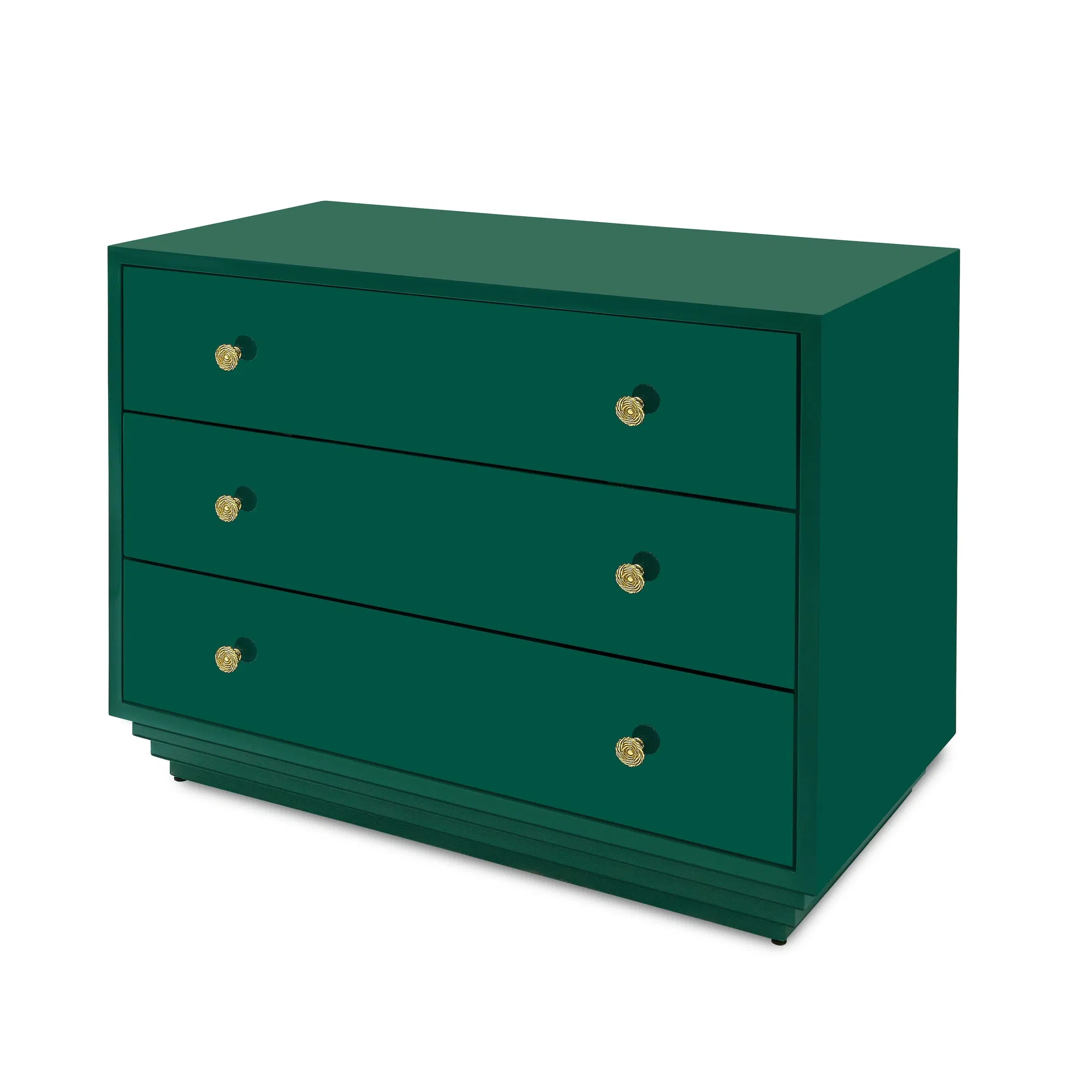 Georgia Hand-Painted Green Chest