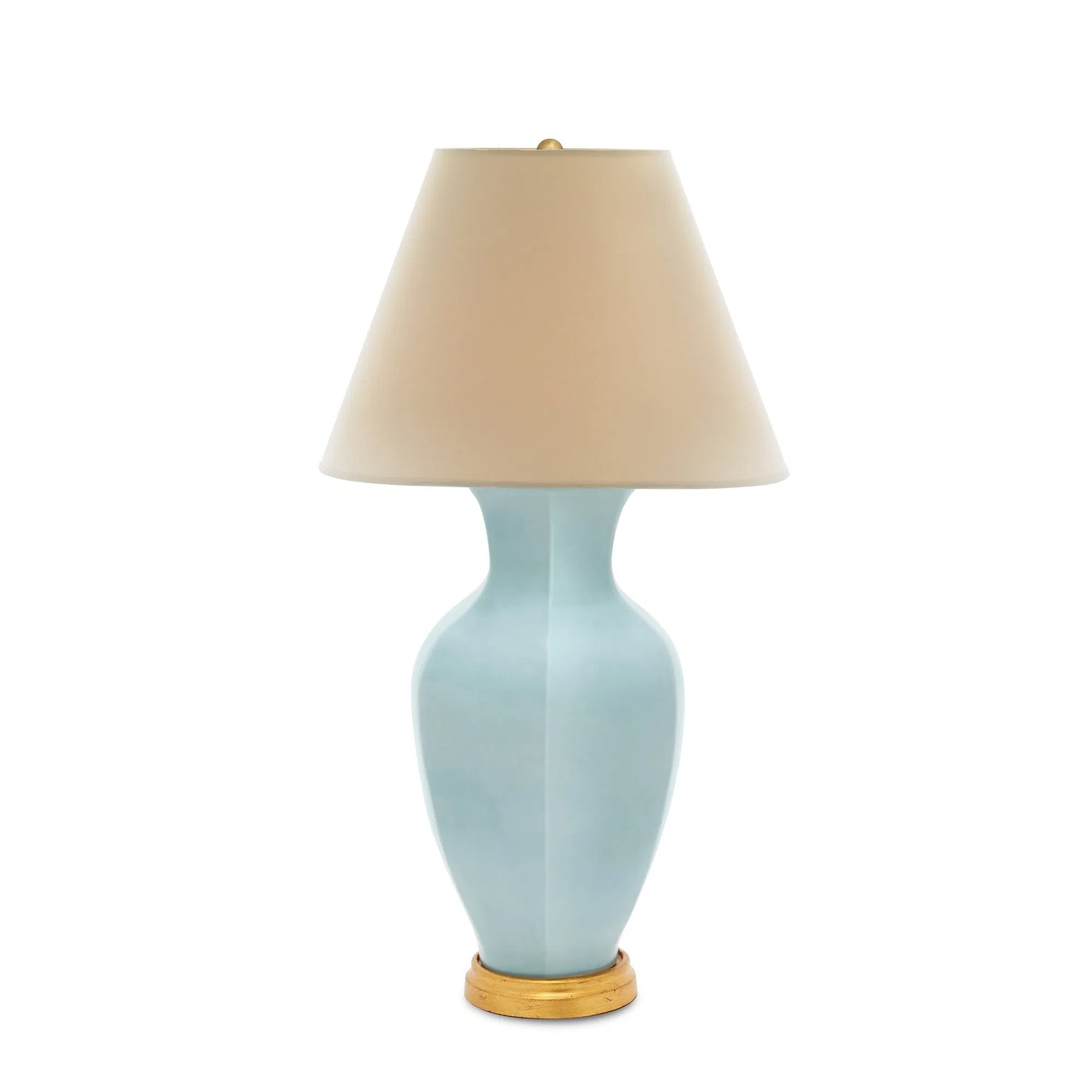 Hive Aqueous Blue Ceramic Table Lamp