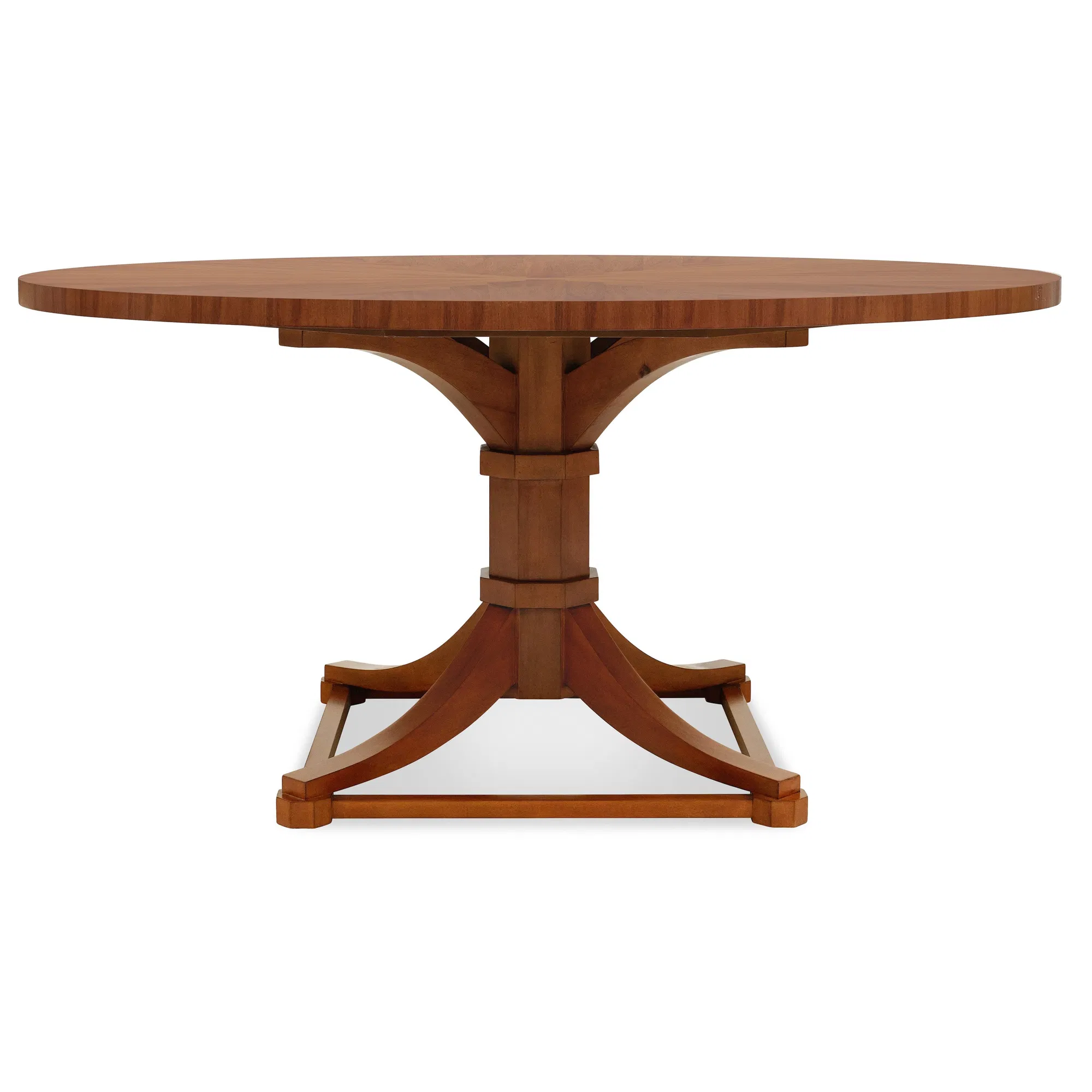 Tedrick Hand-Inlaid Walnut Dining Table