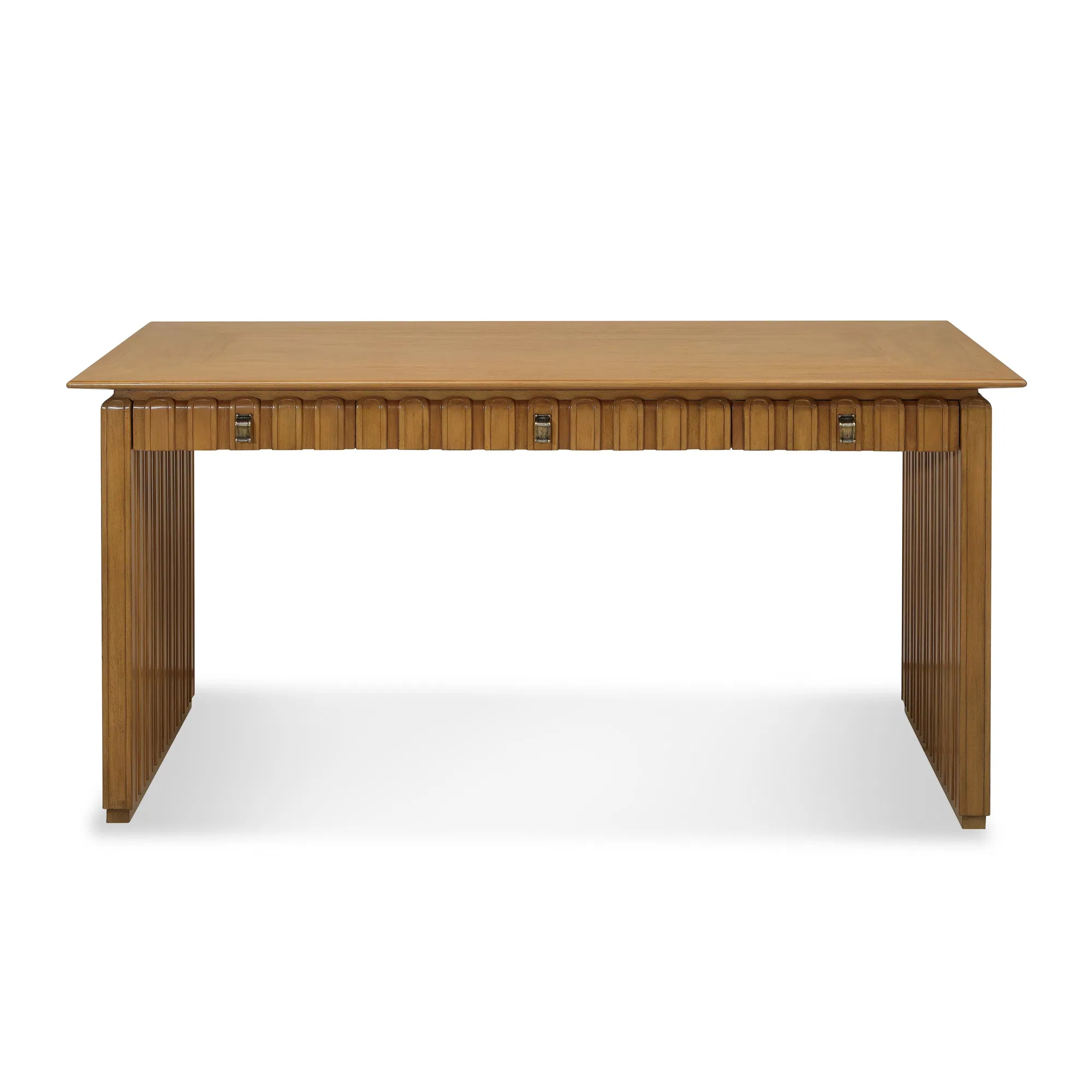 Cascade Carved Wood Desk