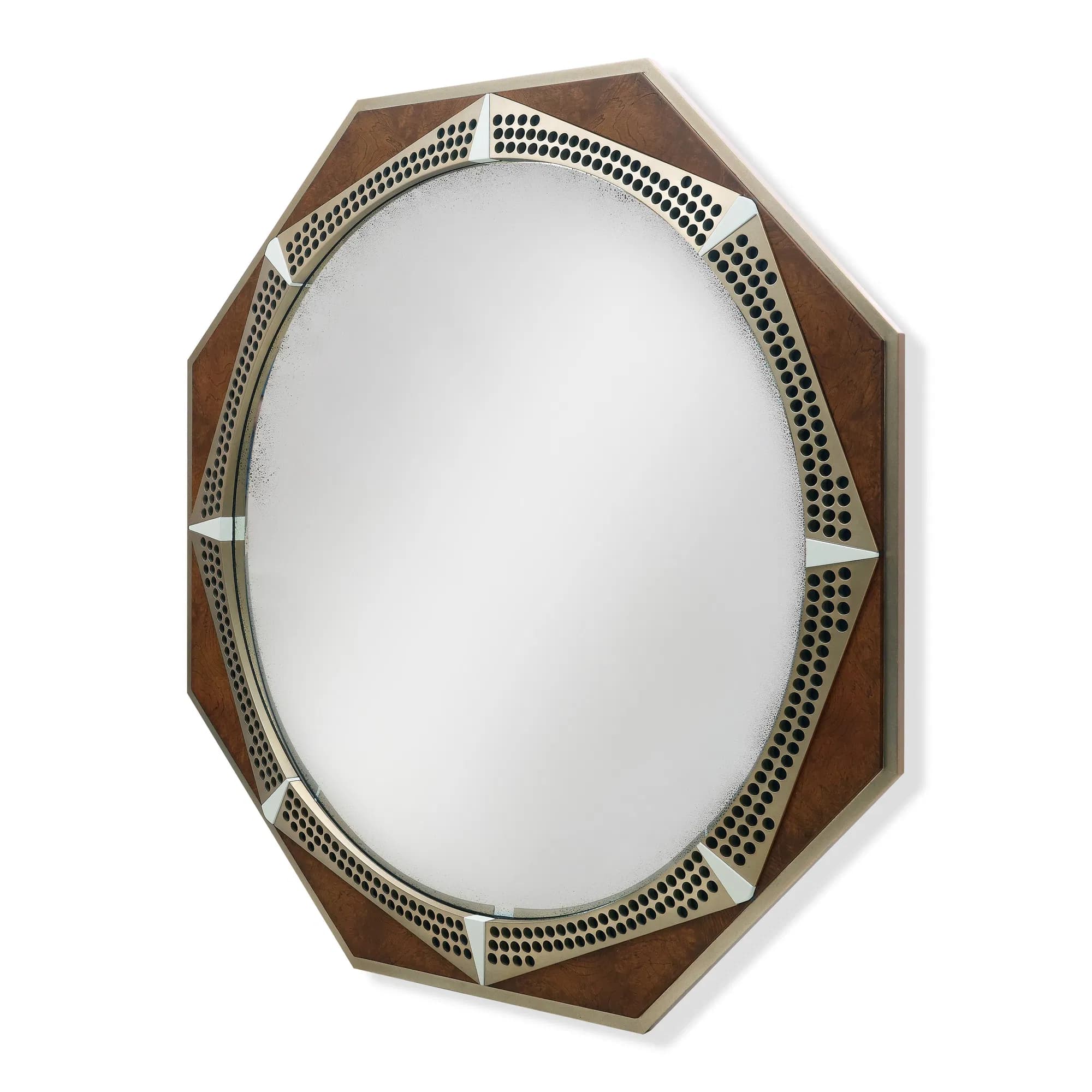 Giovanni Burlwood and Silver-Leaf Mirror