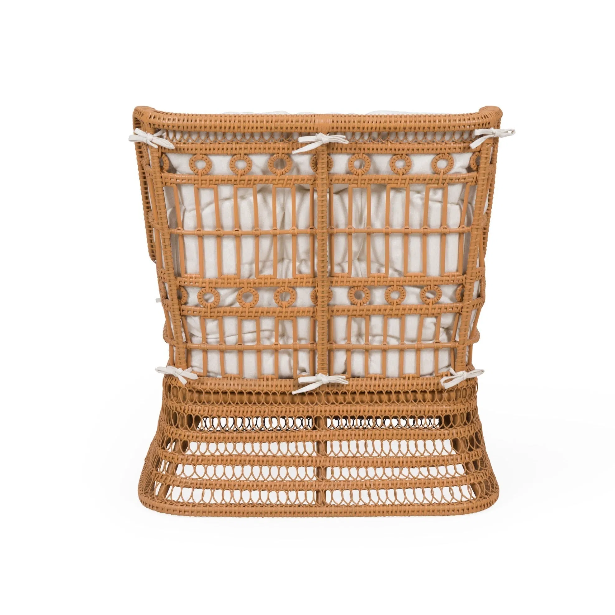 Kinley Handwoven Rattan Armchair