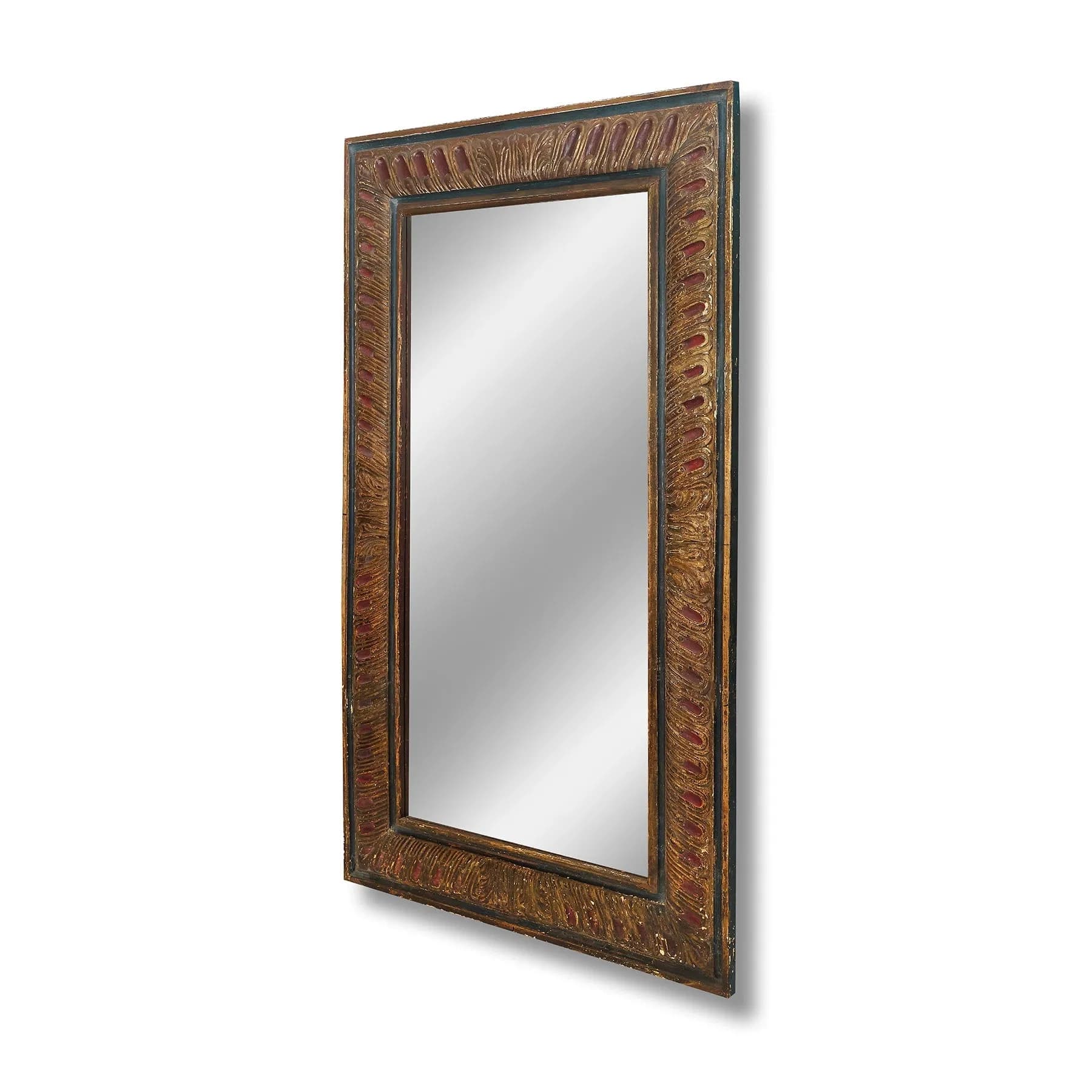 19th Century Gilded Carved Wood Mirror