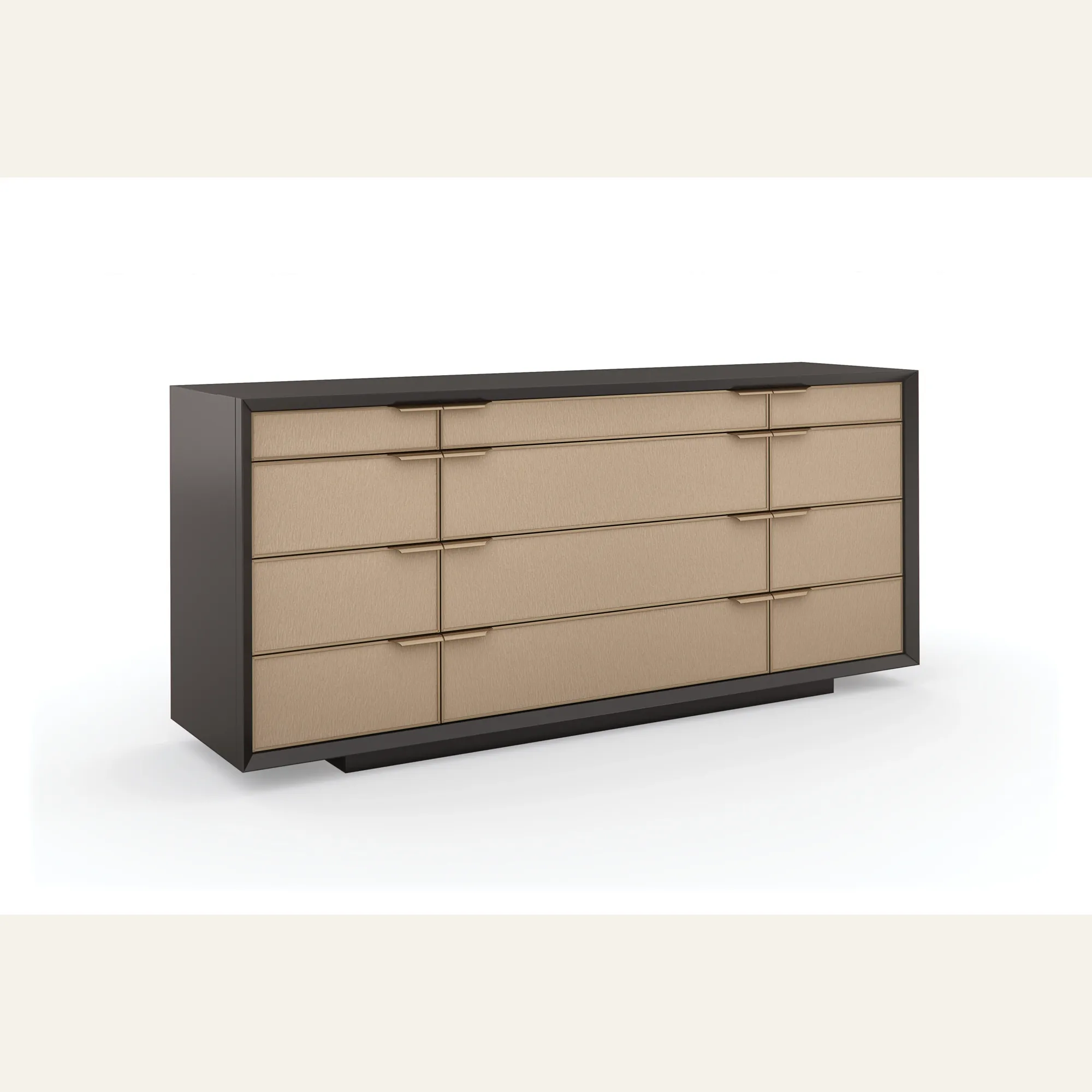 All Wrapped Up Sculptural Dresser Champagne Gold
