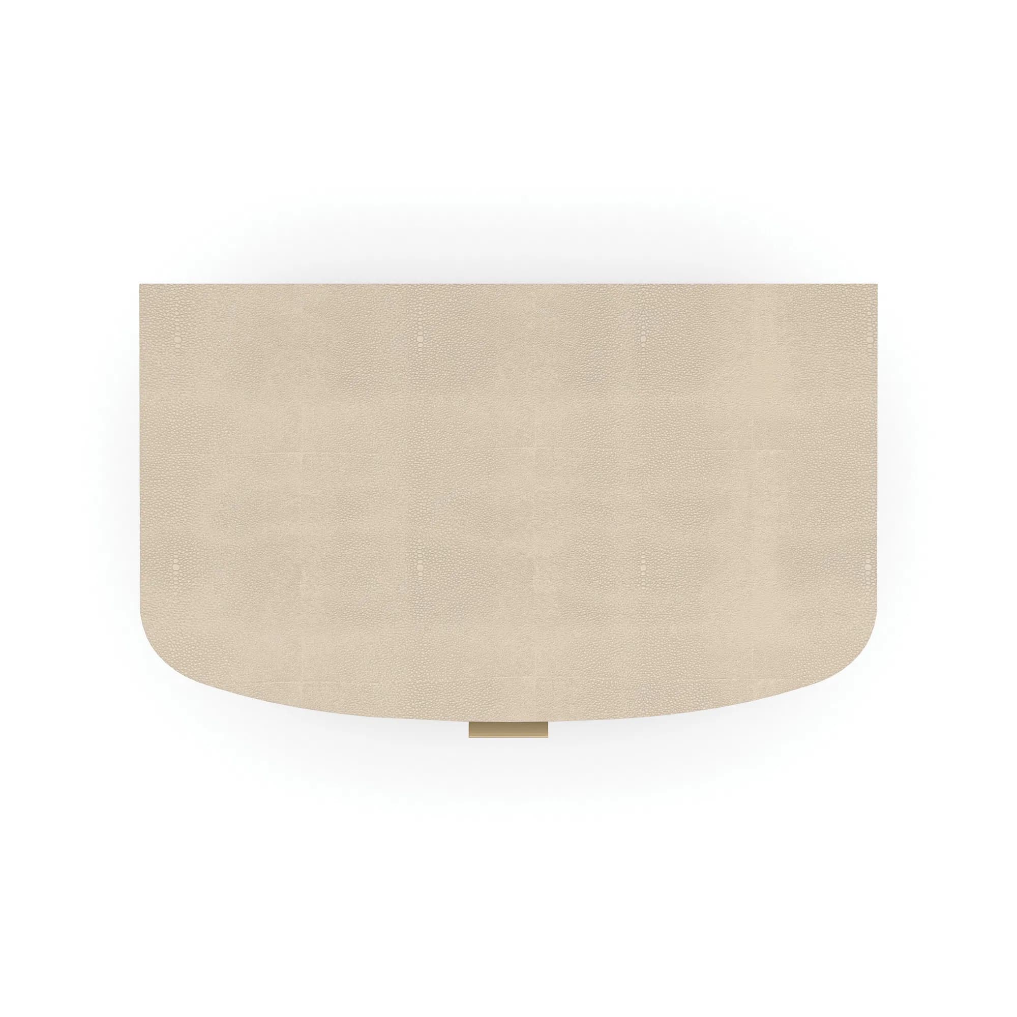 Simply Perfect Ivory Shagreen Nightstand