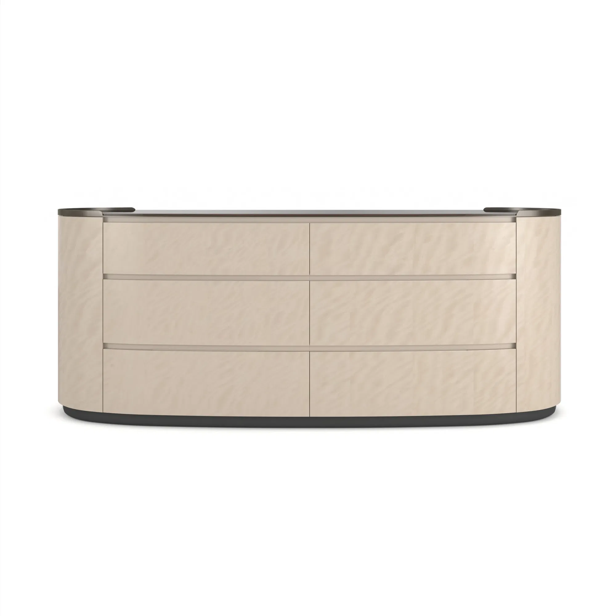 Muse Smoked Bronze Mirror Dresser