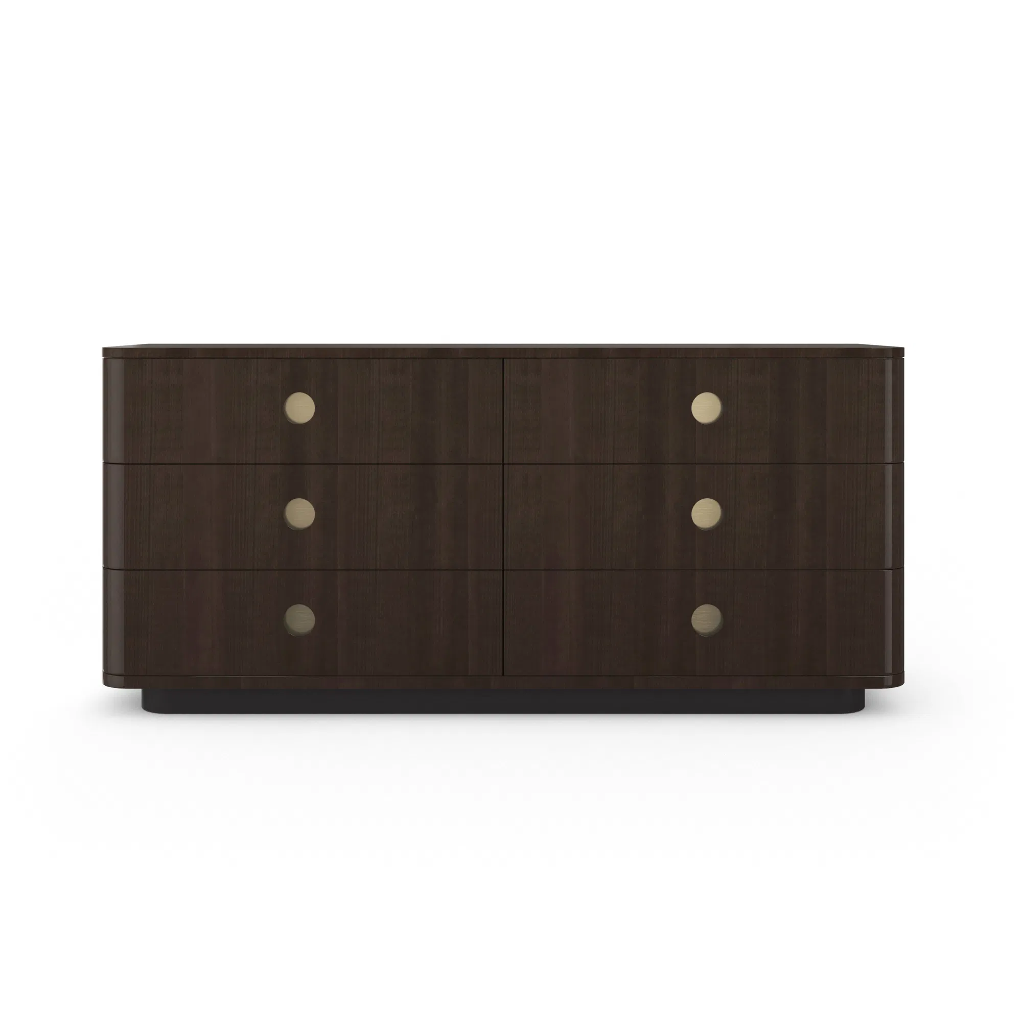 Bachelor Dresser Hand-Applied Tupelo Otter Gloss
