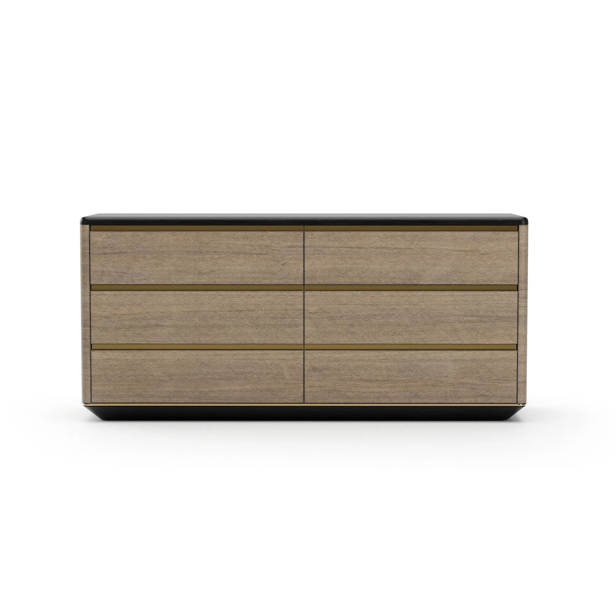 Madera Plinth Dresser in Chocolate Koto
