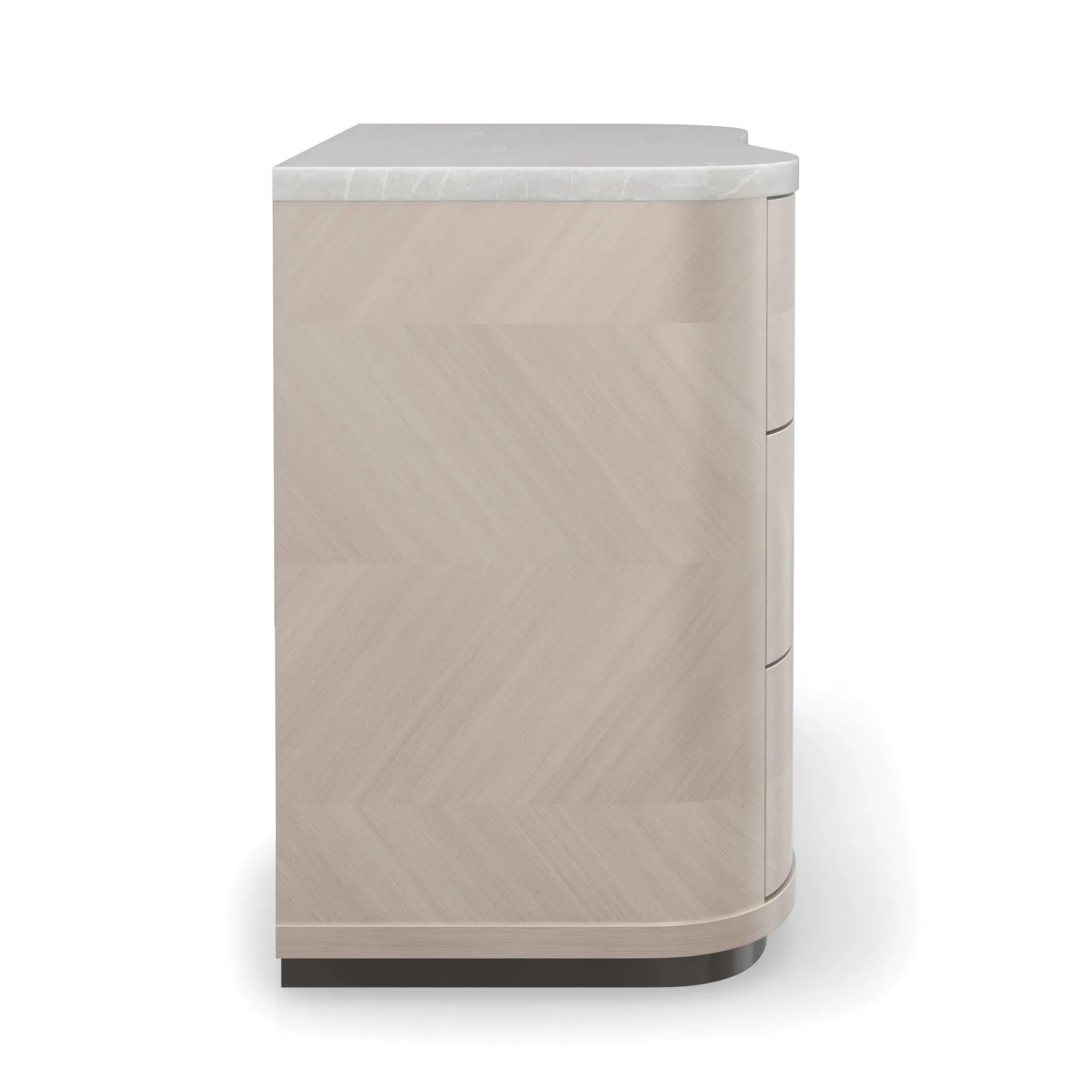 Nomadic Moonstone Chevron Koto Nightstand