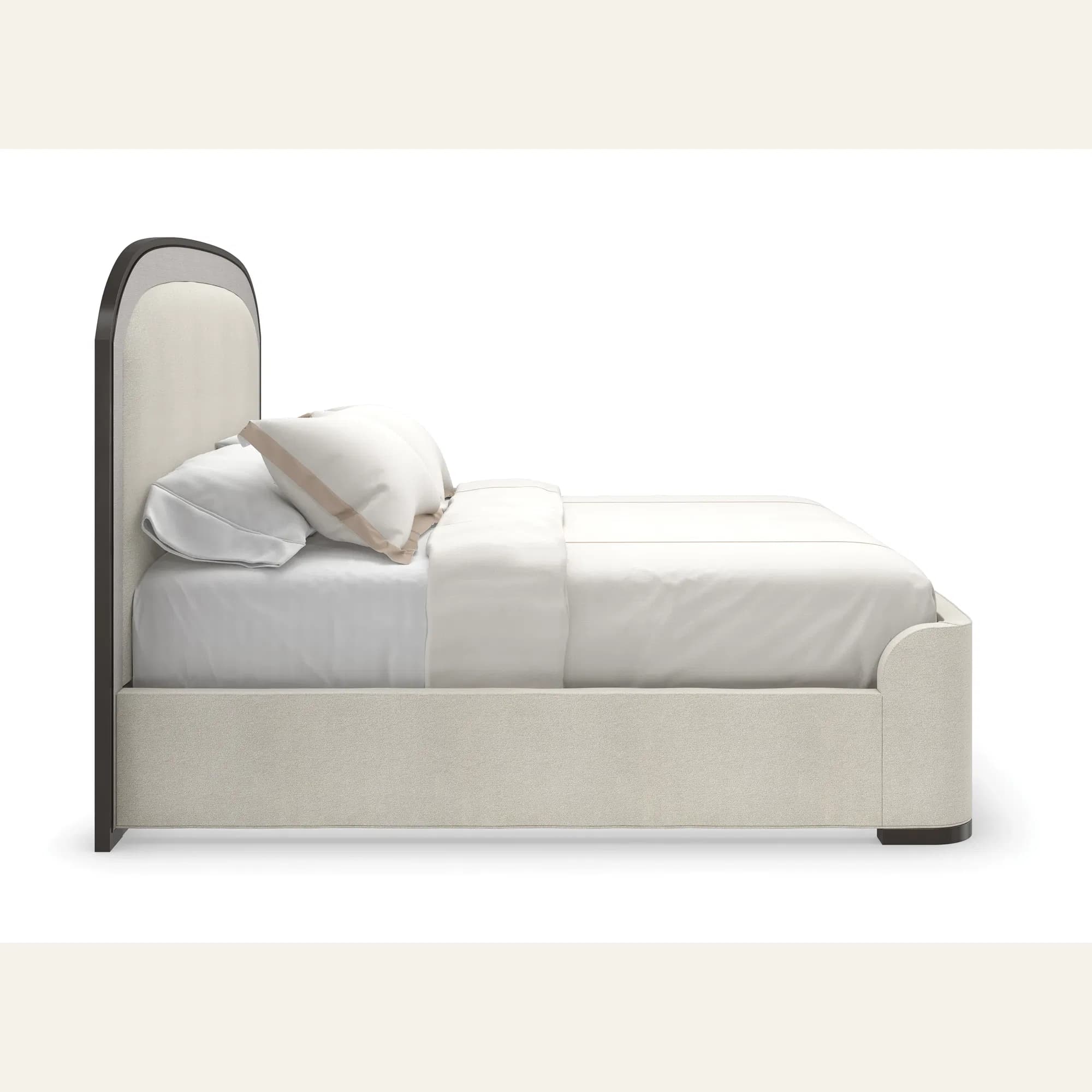 Wanderlust King Bed with Sun-Kissed Silver Raffia Headboard