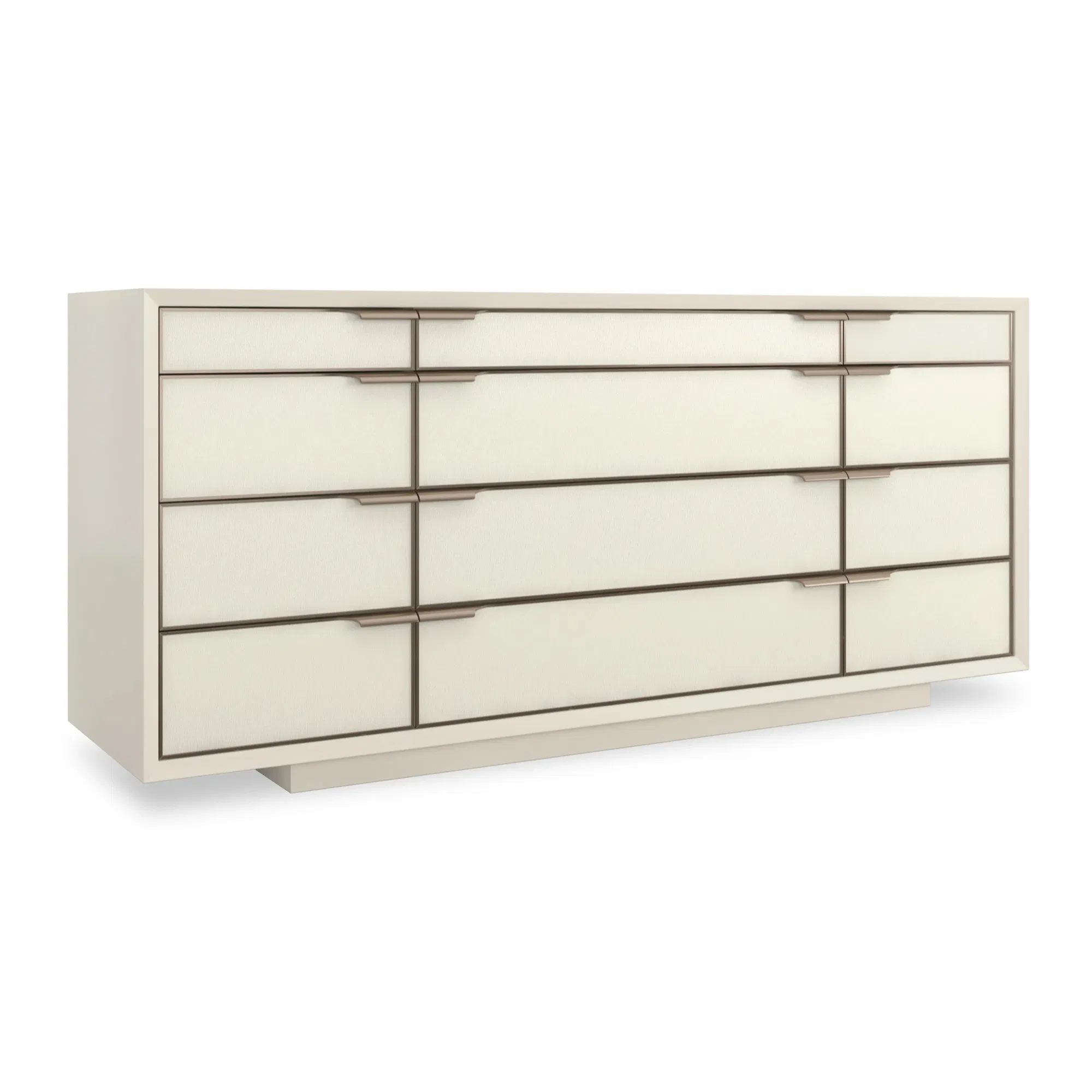 All Wrapped Up Almond Milk Pearlized Silk Dresser