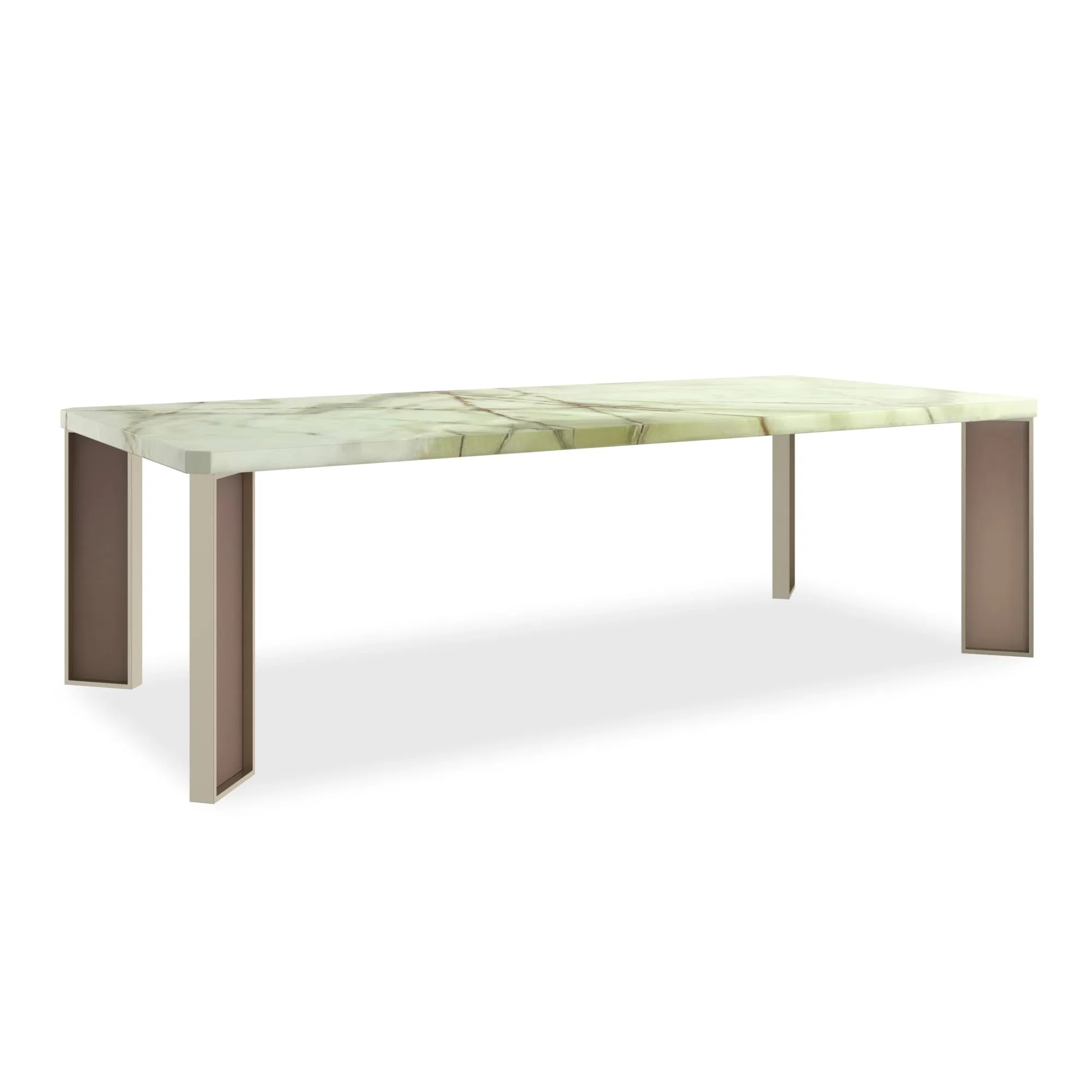 The Naturalist Green Onyx Dining Table