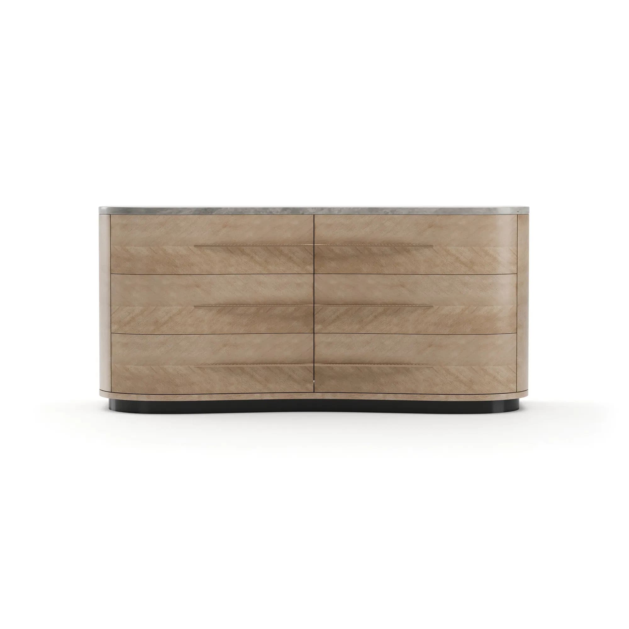 Roam Armani Marble Dresser with Chocolate Koto
