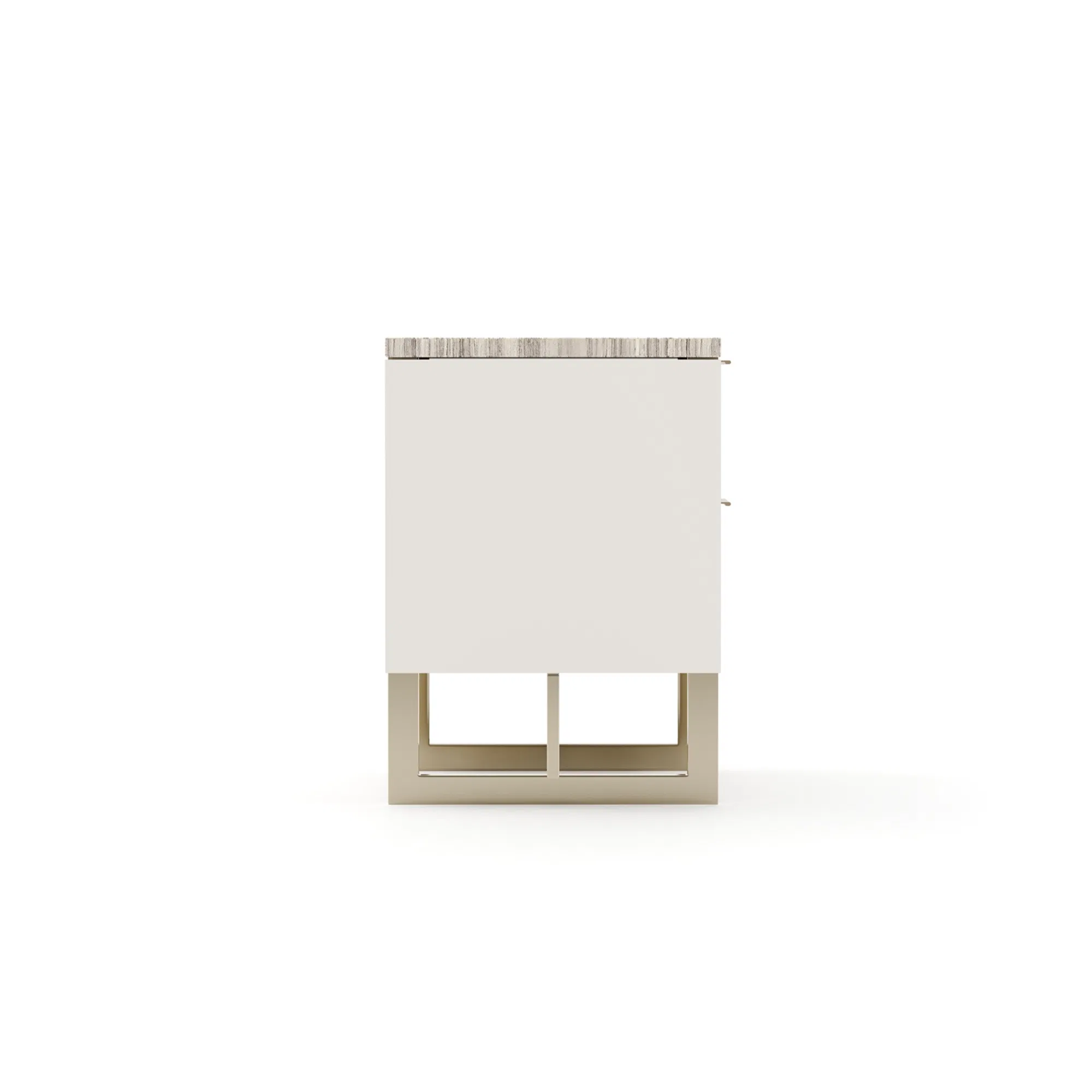 Wish You Were Here Sandstone Marble Nightstand